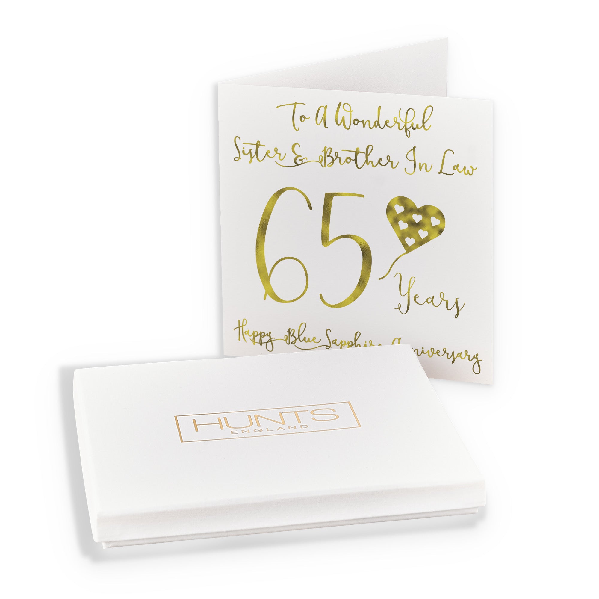 Boxed 65th Sister And Brother In Law Anniversary Card Milano - Default Title (B0D58GCJDT)