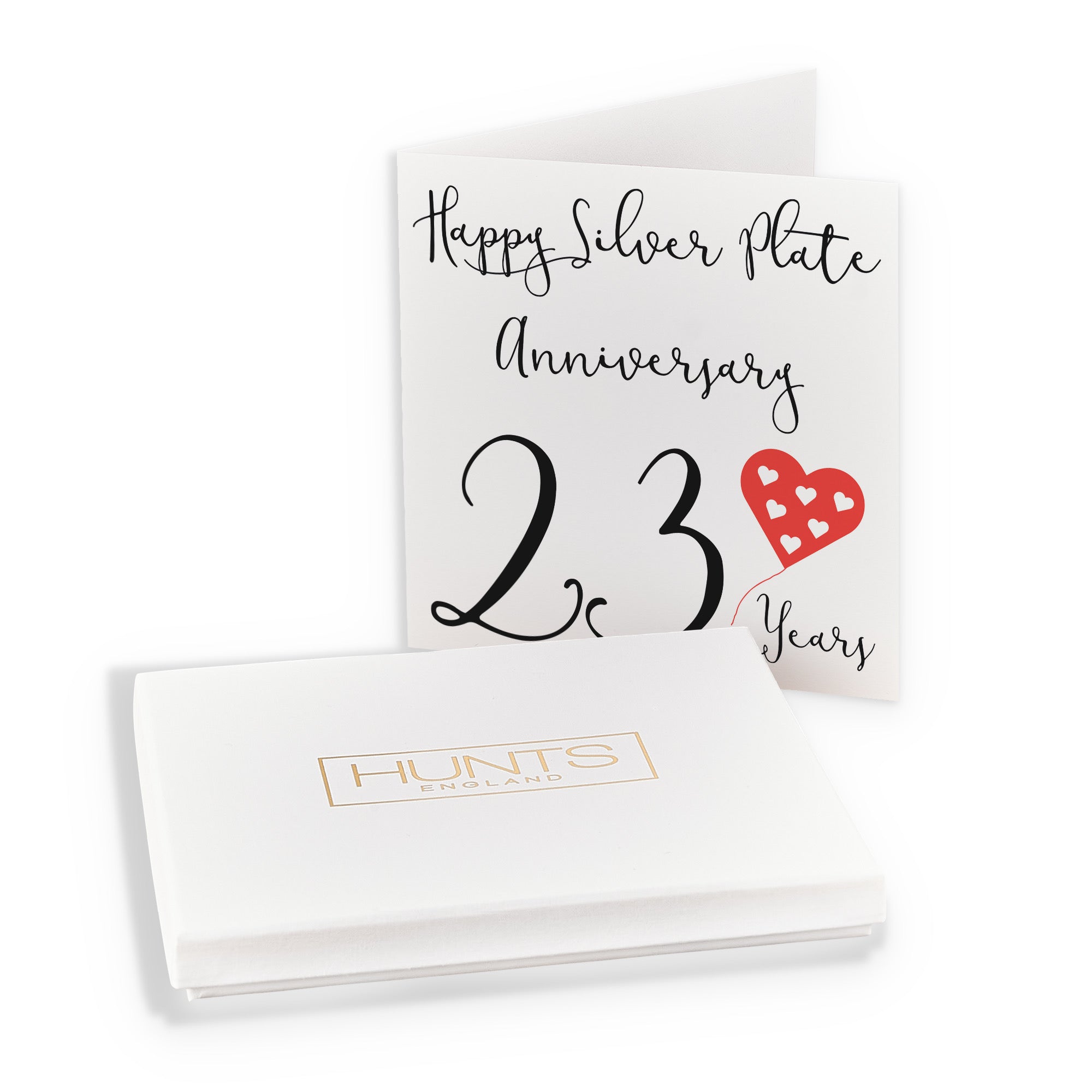 Boxed 23rd Anniversary Card Red Heart - Default Title (B0D58H62N1)