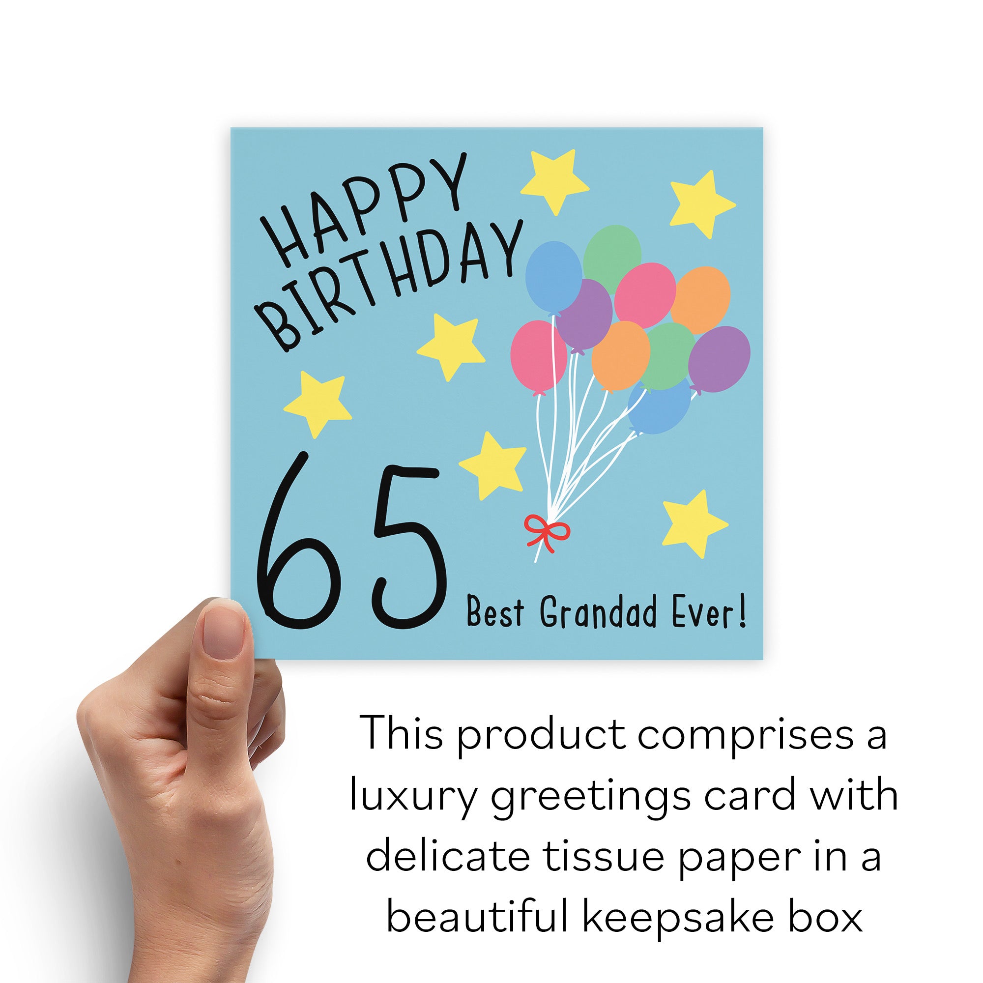 Boxed 65th Grandad Birthday Card Original - Default Title (B0D58H97T7)