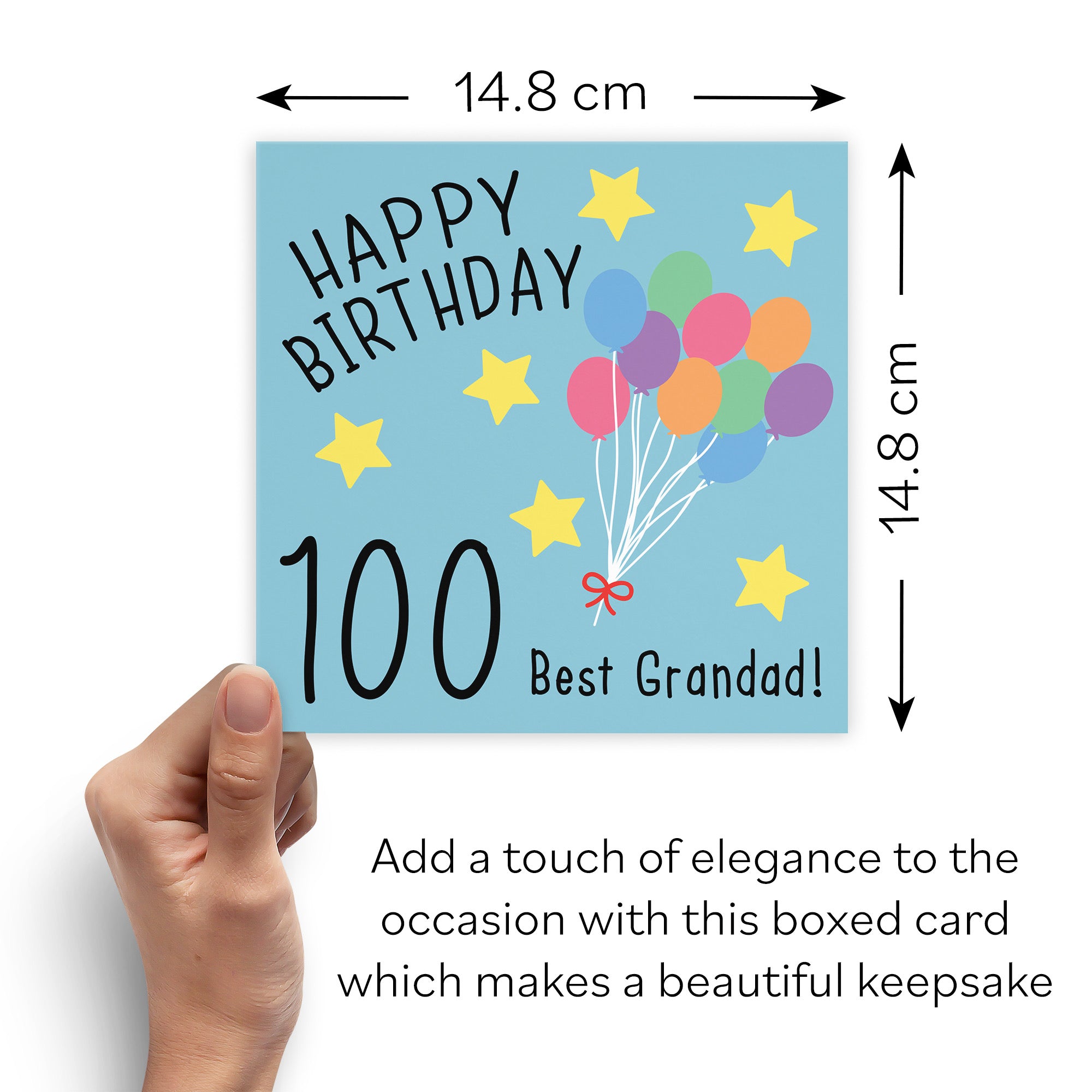 Boxed 100th Grandad Birthday Card Original - Default Title (B0D58HX648)