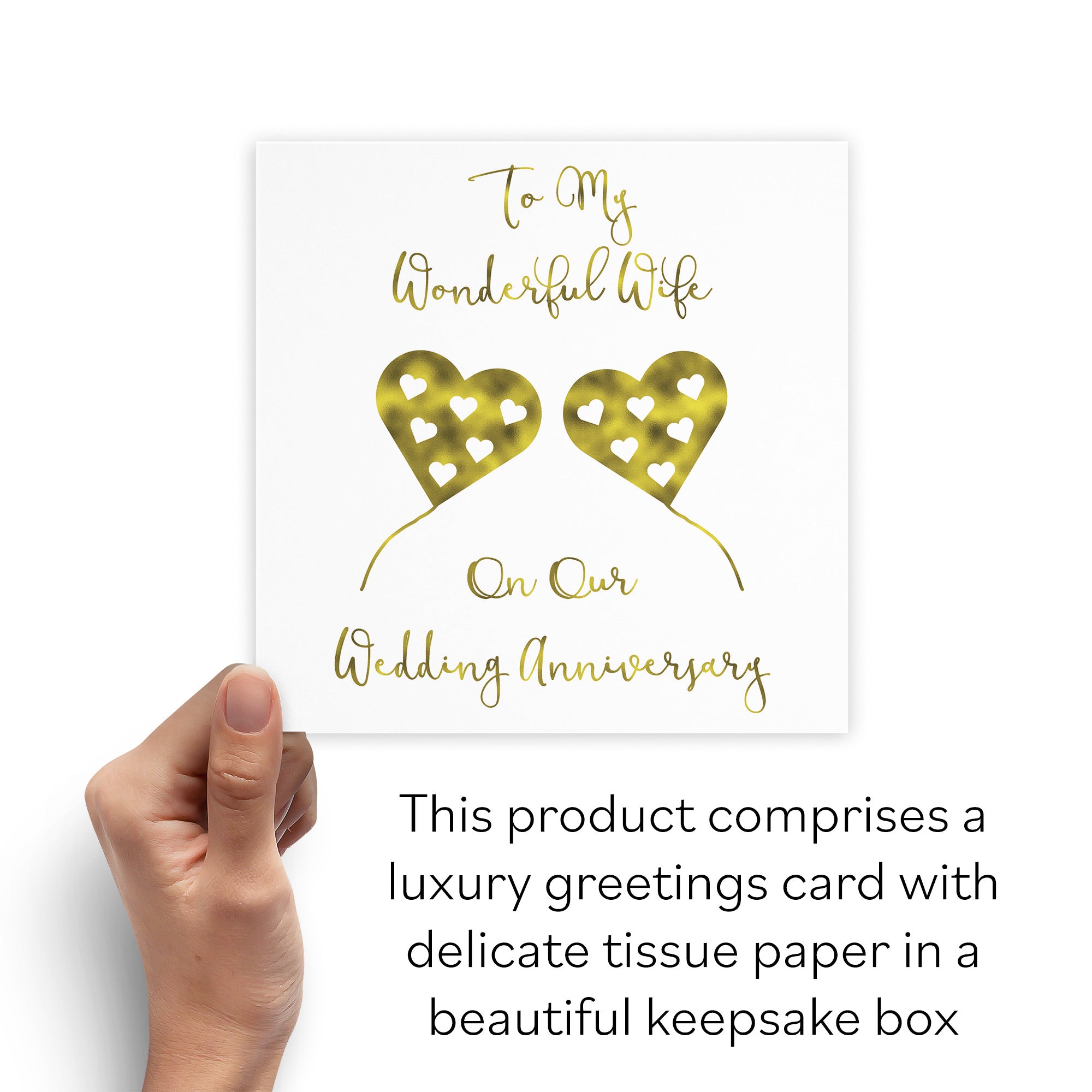 Boxed Wife Anniversary Card Milano - Default Title (B0D58J5QBM)