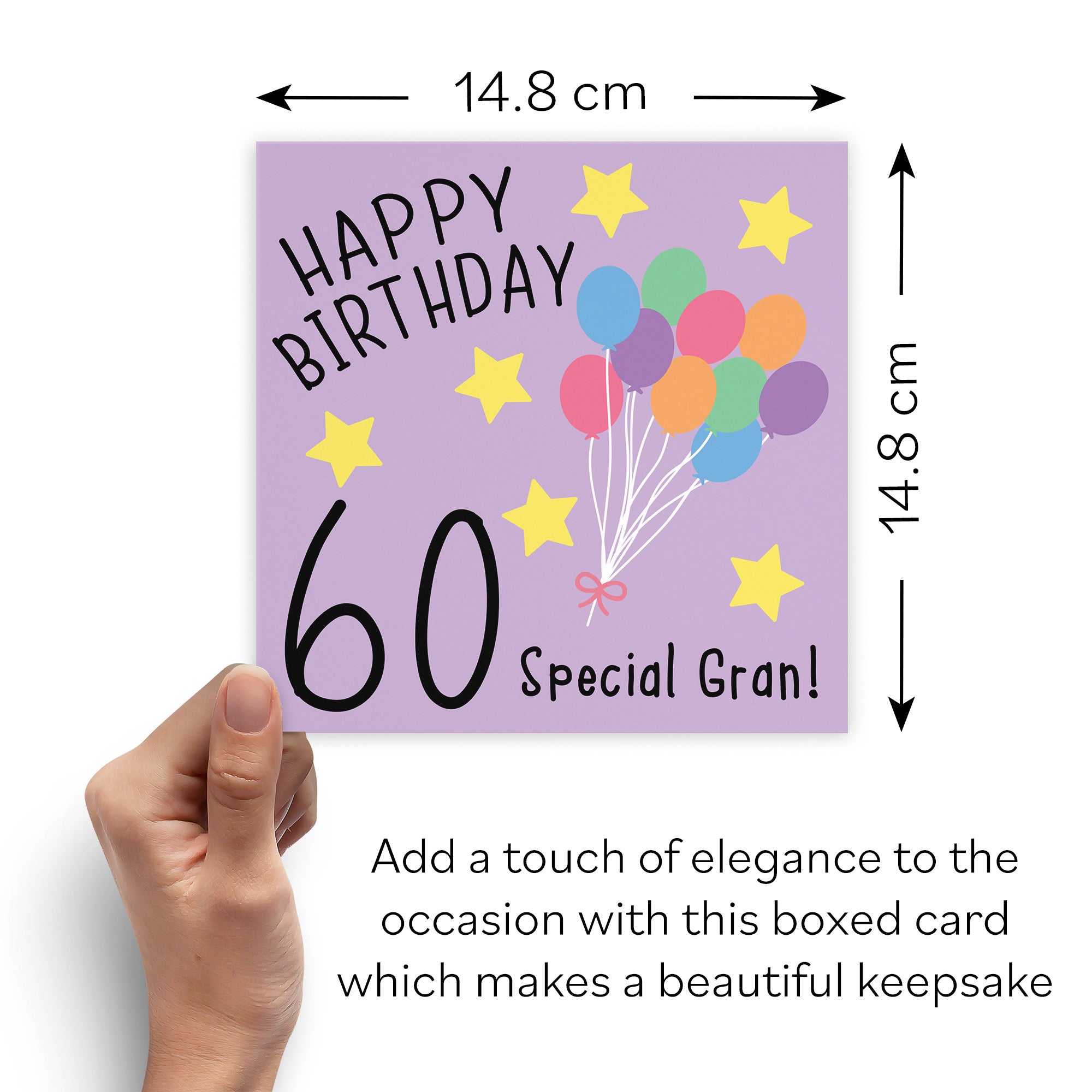 Boxed 60th Gran Birthday Card Original - Default Title (B0D58J6GMD)