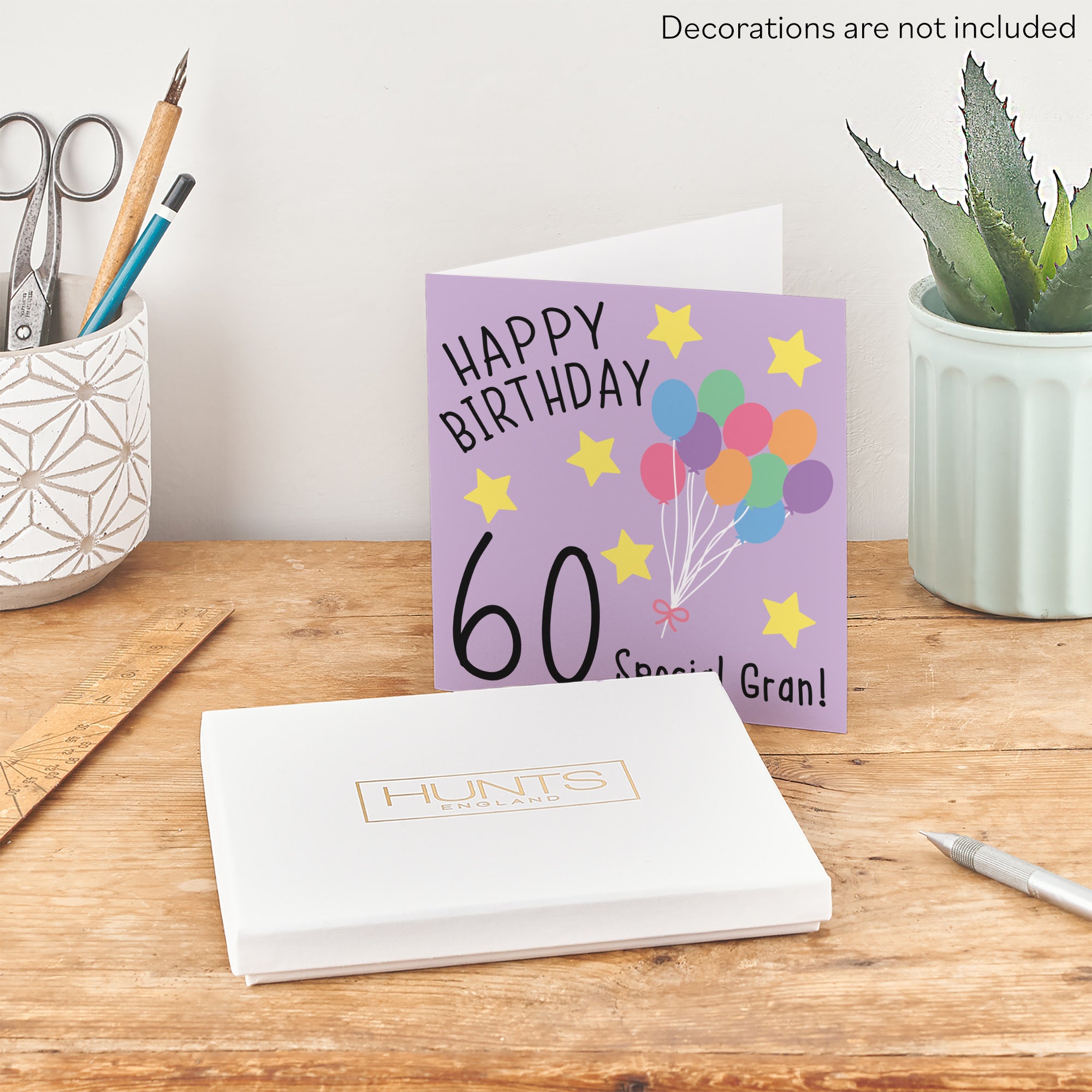 Boxed 60th Gran Birthday Card Original - Default Title (B0D58J6GMD)