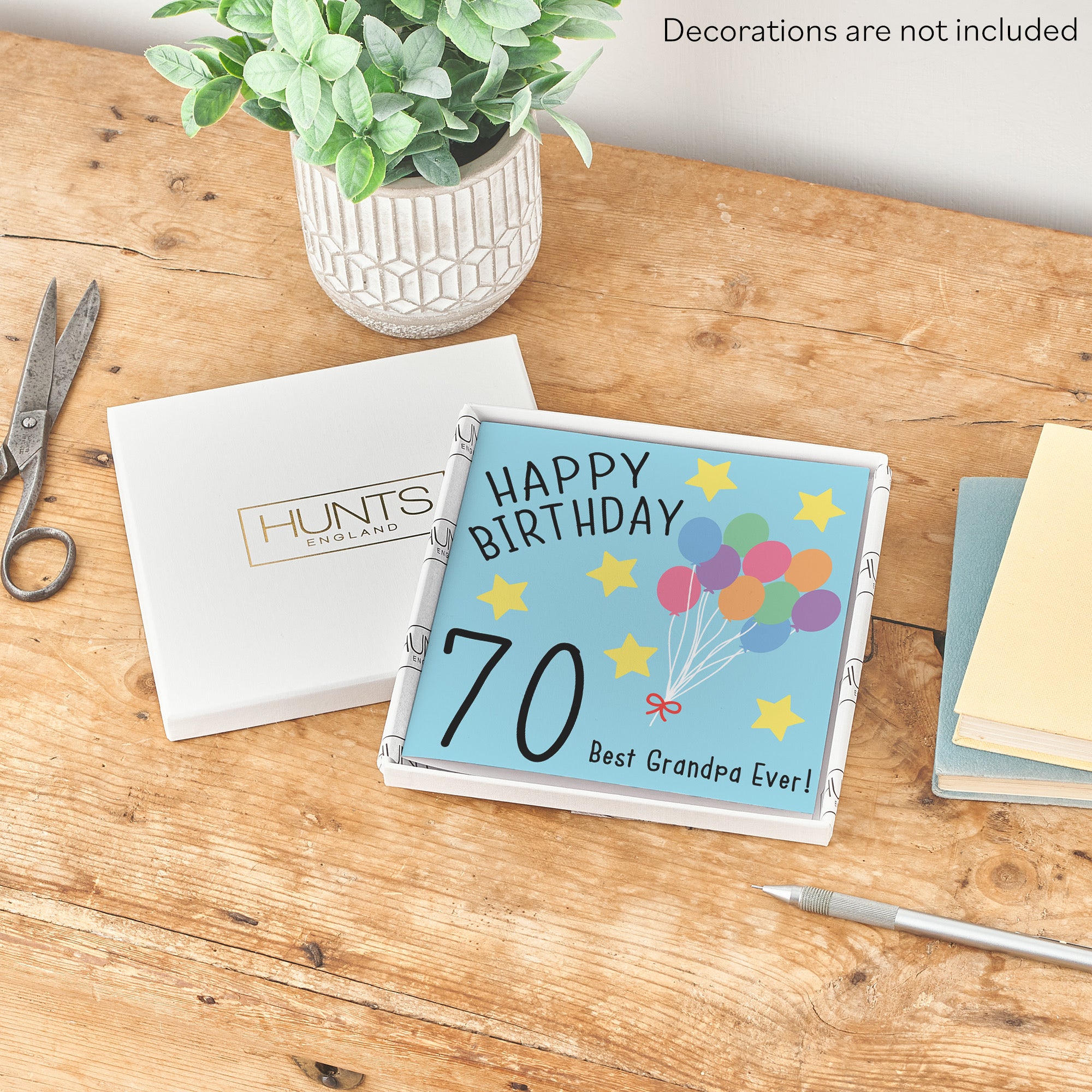 Boxed 70th Grandpa Birthday Card Original - Default Title (B0D58JF2F4)