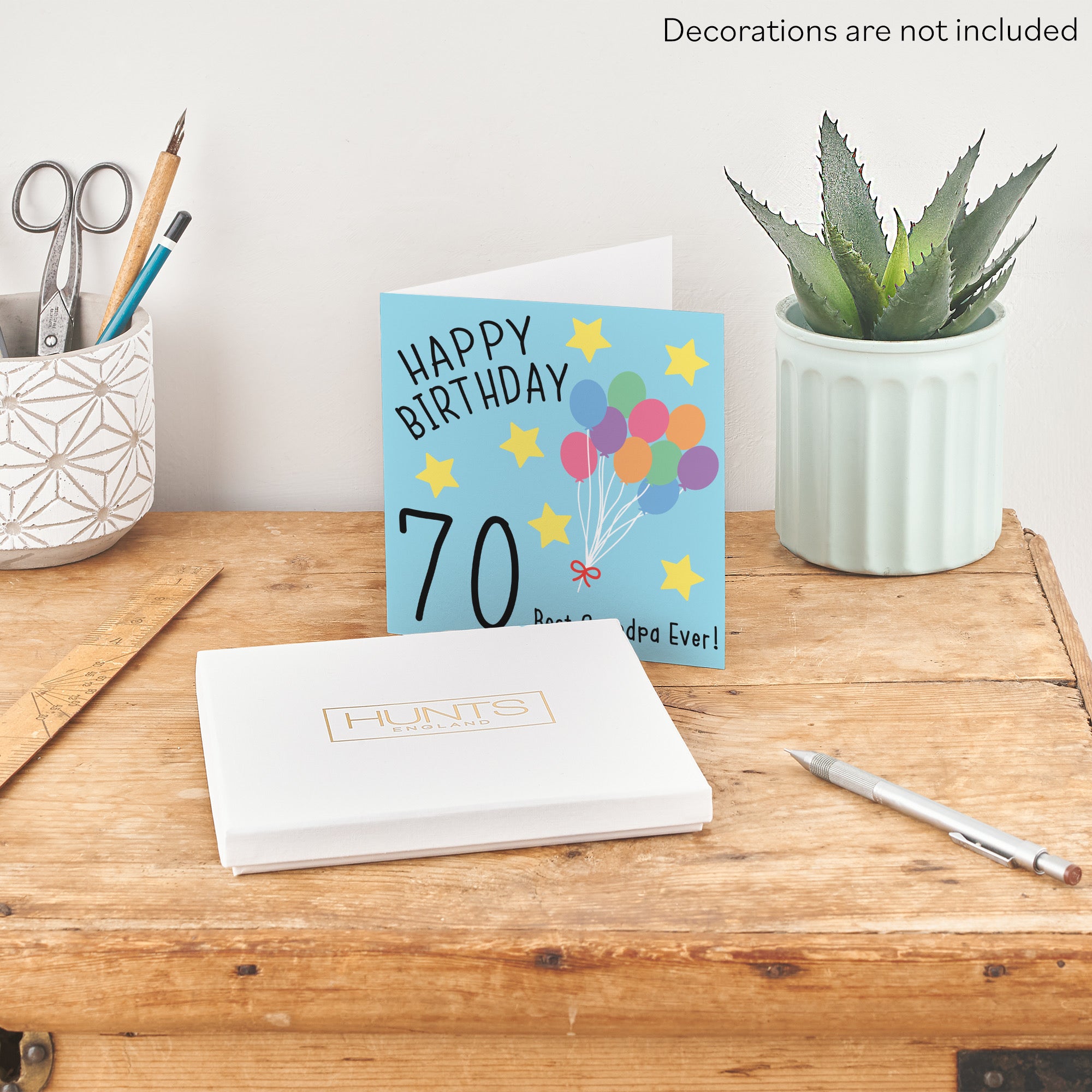 Boxed 70th Grandpa Birthday Card Original - Default Title (B0D58JF2F4)