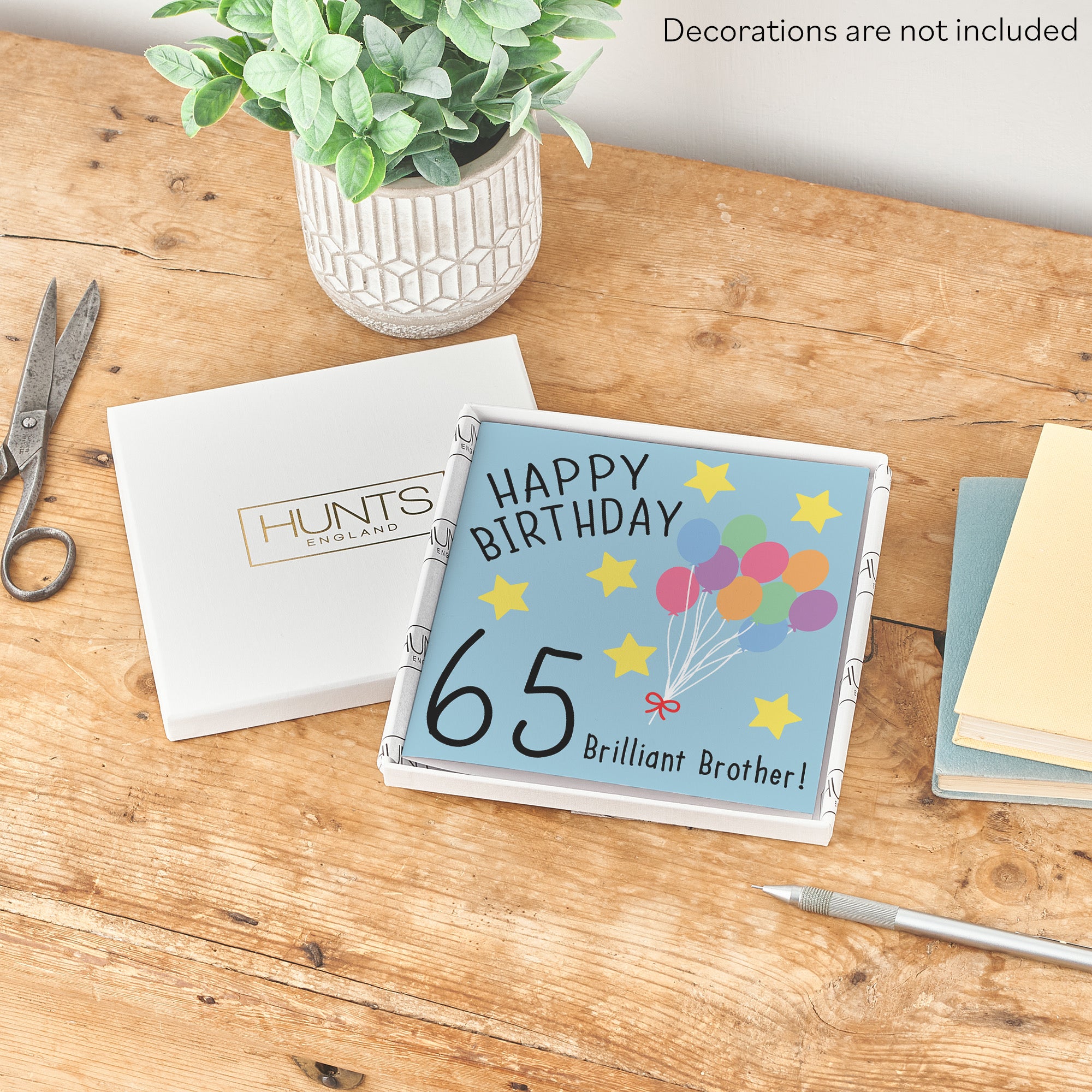 Boxed 65th Brother Birthday Card Original - Default Title (B0D58JFGHP)