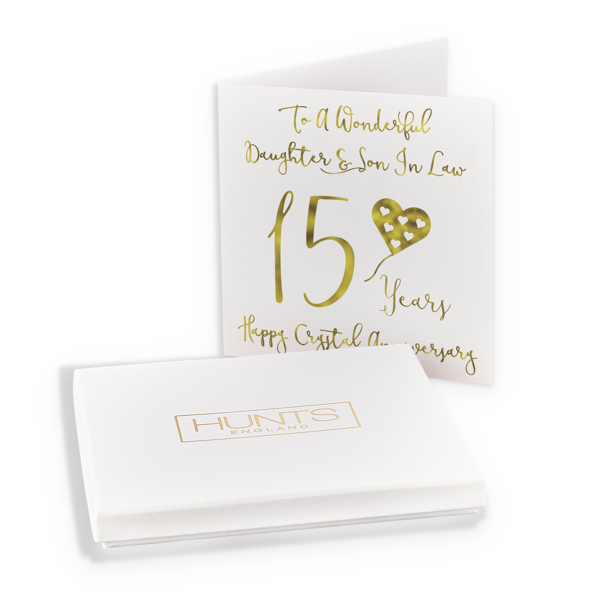 Boxed 15th Daughter And Son In Law Anniversary Card Milano - Default Title (B0D58JFRH6)