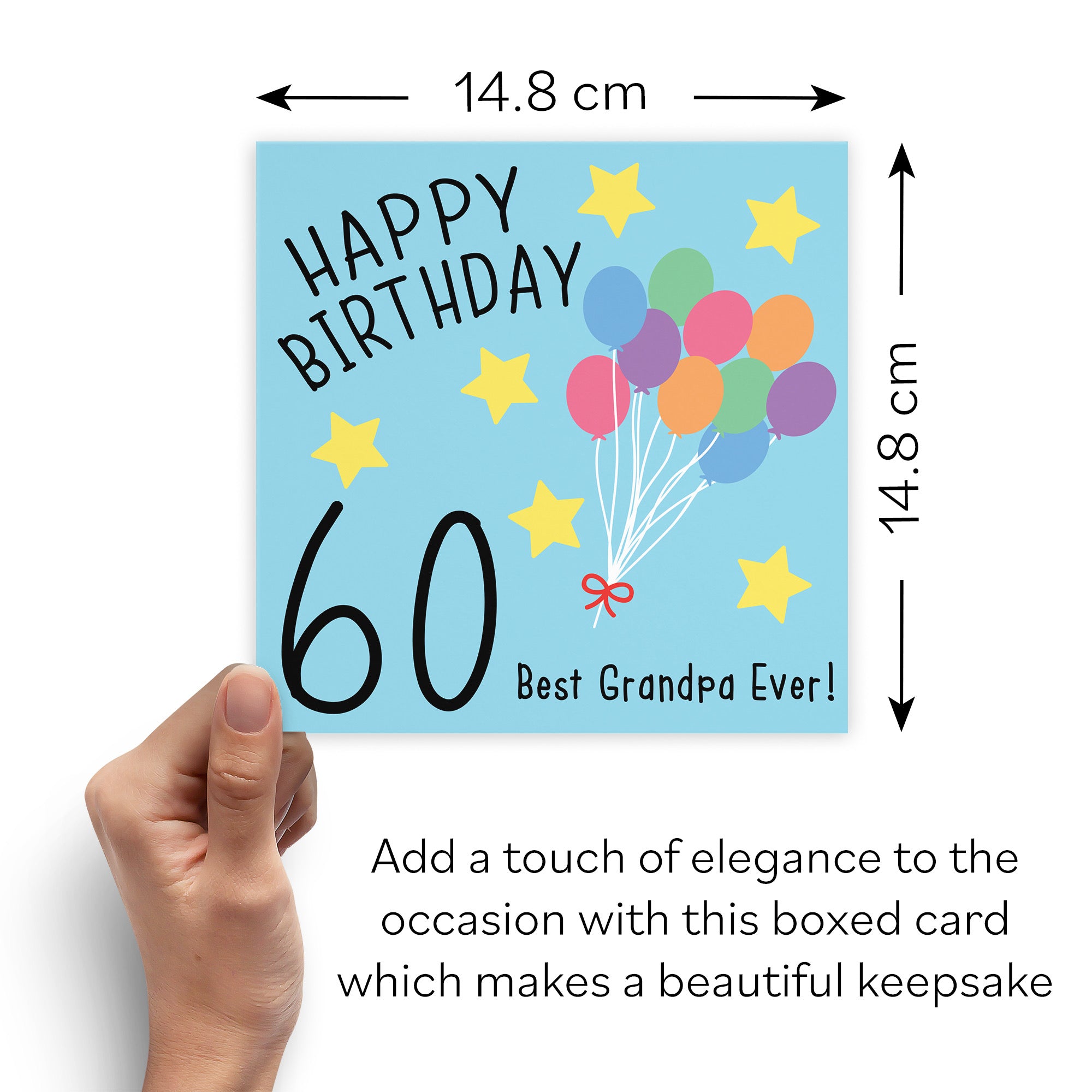 Boxed 60th Grandpa Birthday Card Original - Default Title (B0D58JMPGR)