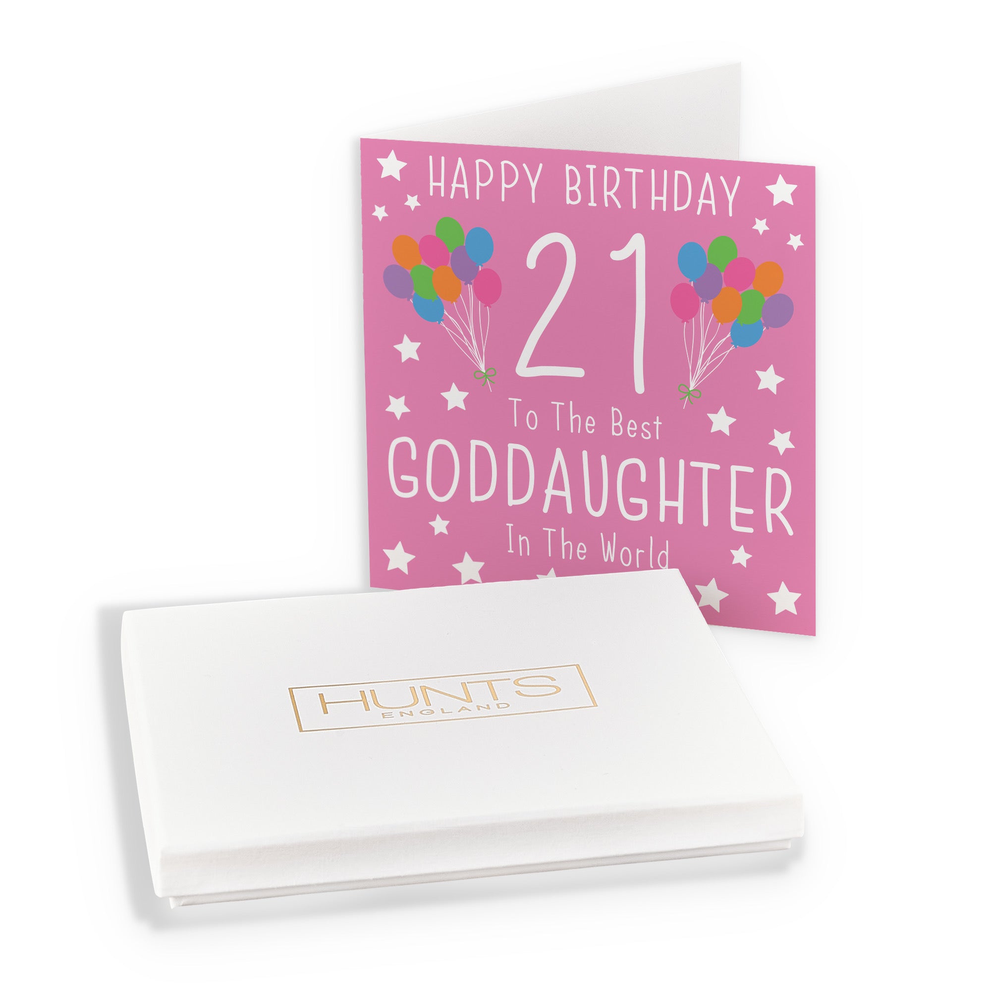 Boxed 21st Goddaughter Birthday Card Iconic - Default Title (B0D58JRSNZ)