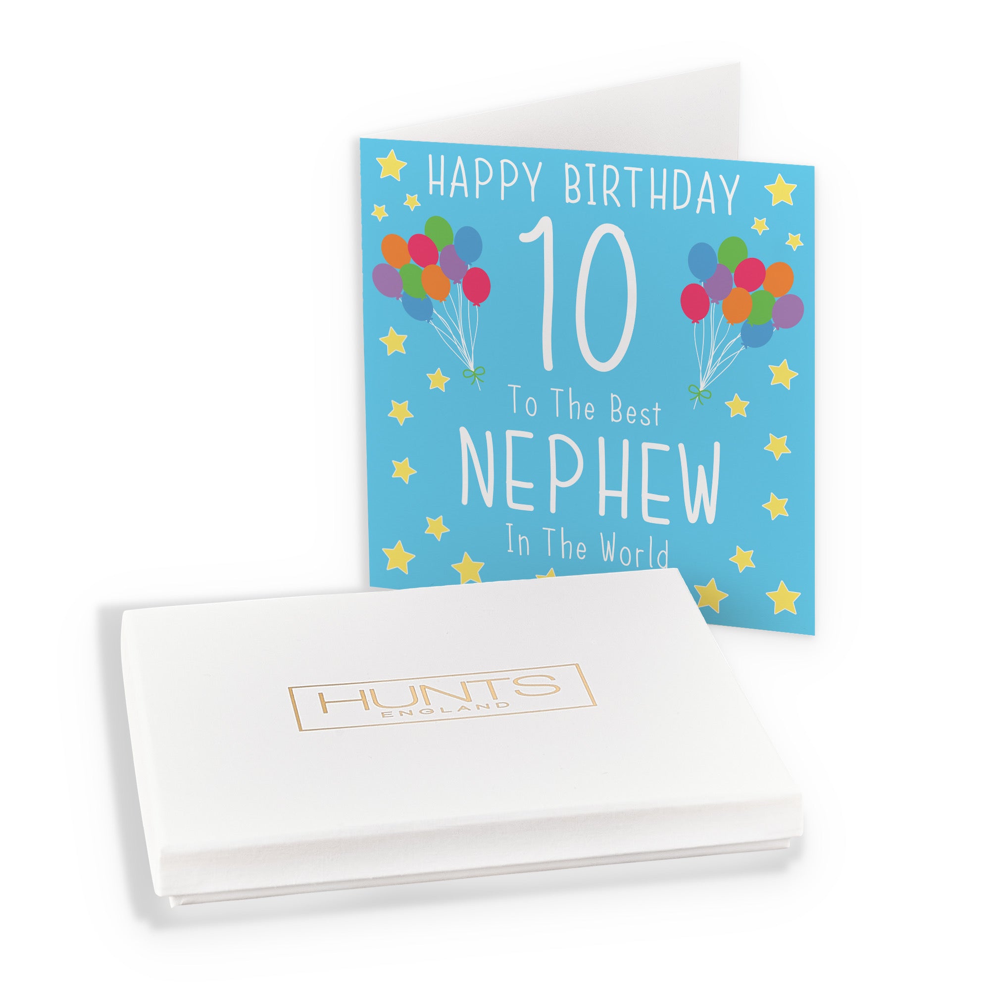 Boxed 10th Nephew Birthday Card Iconic - Default Title (B0D58K1474)