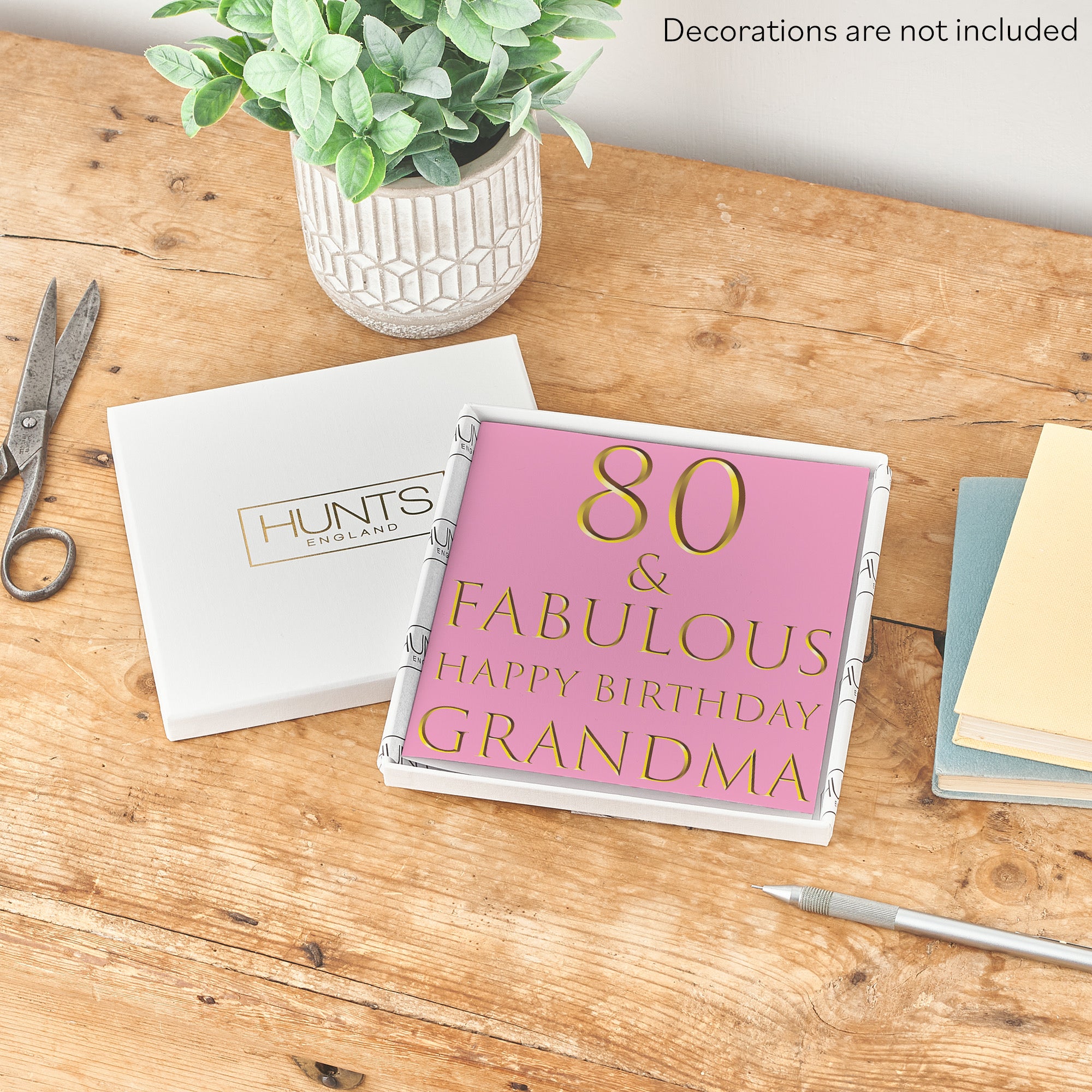 Boxed 80th Grandma Birthday Card Still Totally Fabulous - Default Title (B0D58K3YFN)