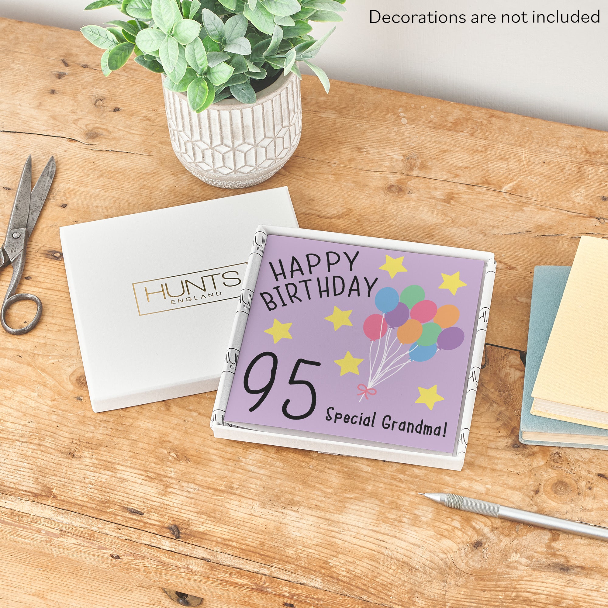 Boxed 95th Grandma Birthday Card Original - Default Title (B0D58KFWJX)