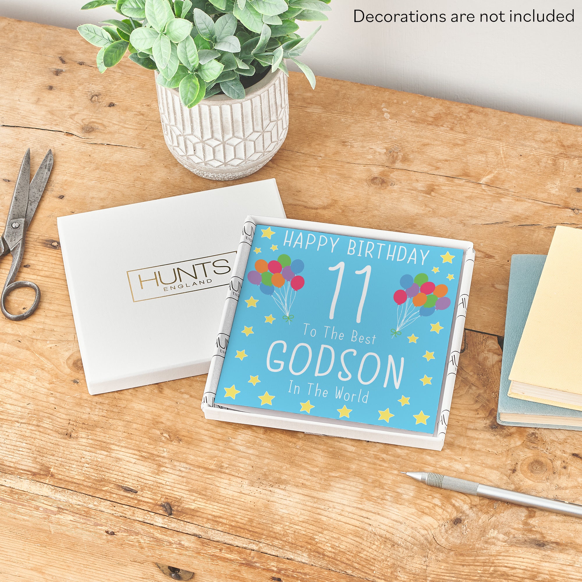 Boxed 11th Godson Birthday Card Iconic - Default Title (B0D58KGQ9X)