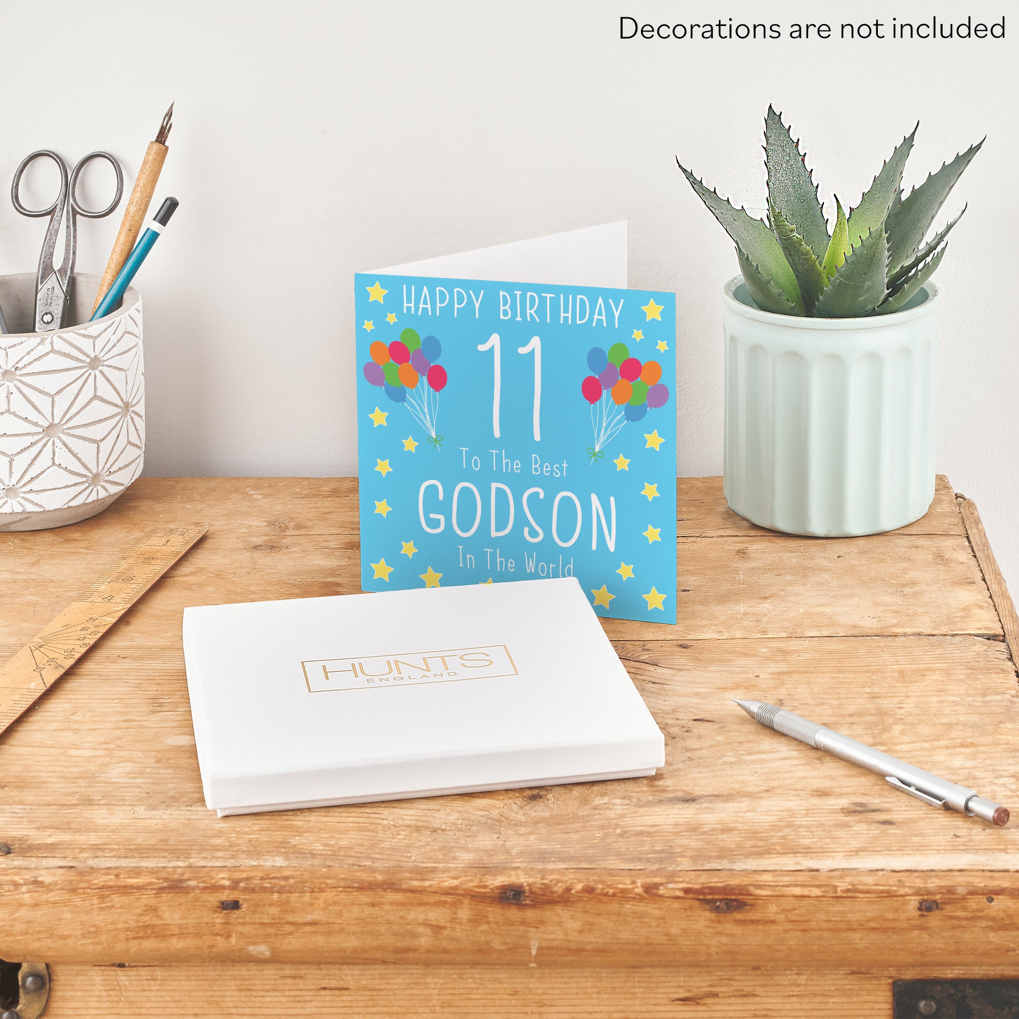 Boxed 11th Godson Birthday Card Iconic - Default Title (B0D58KGQ9X)