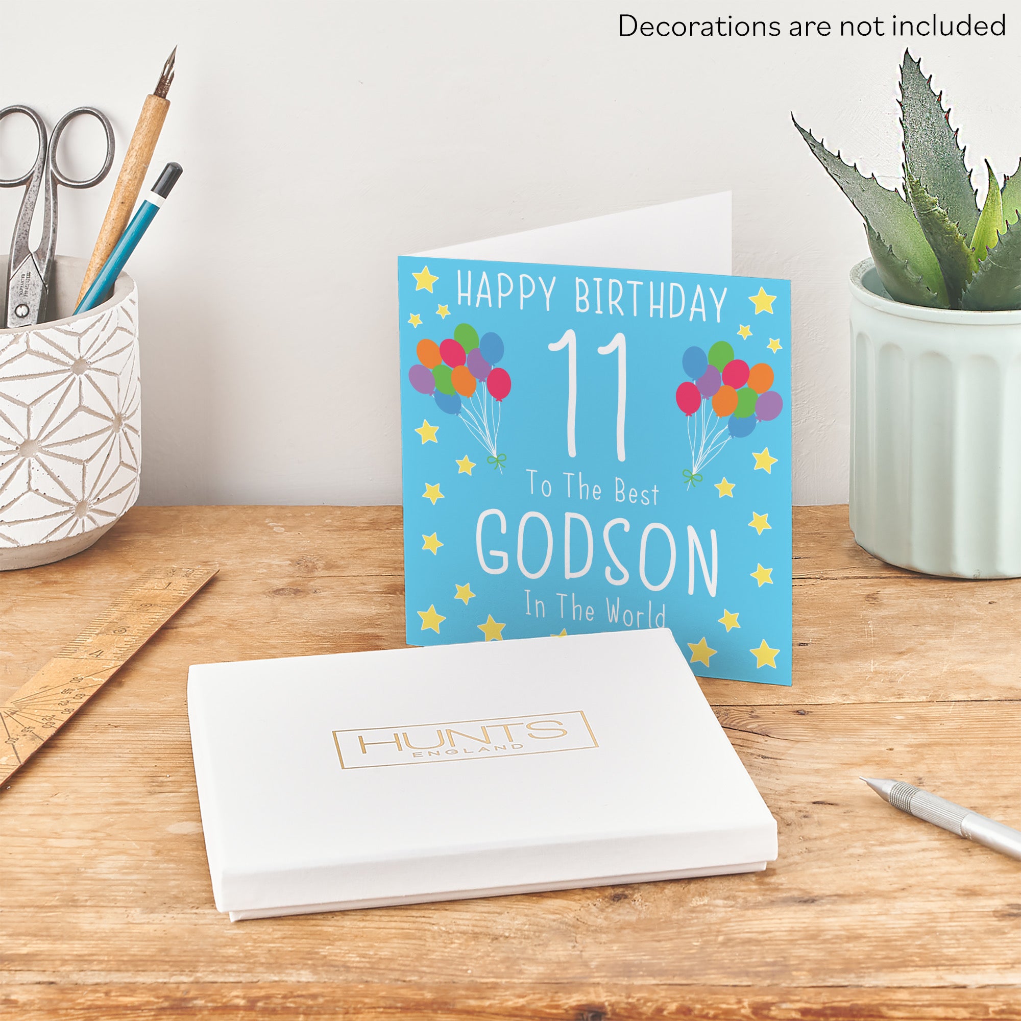 Boxed 11th Godson Birthday Card Iconic - Default Title (B0D58KGQ9X)