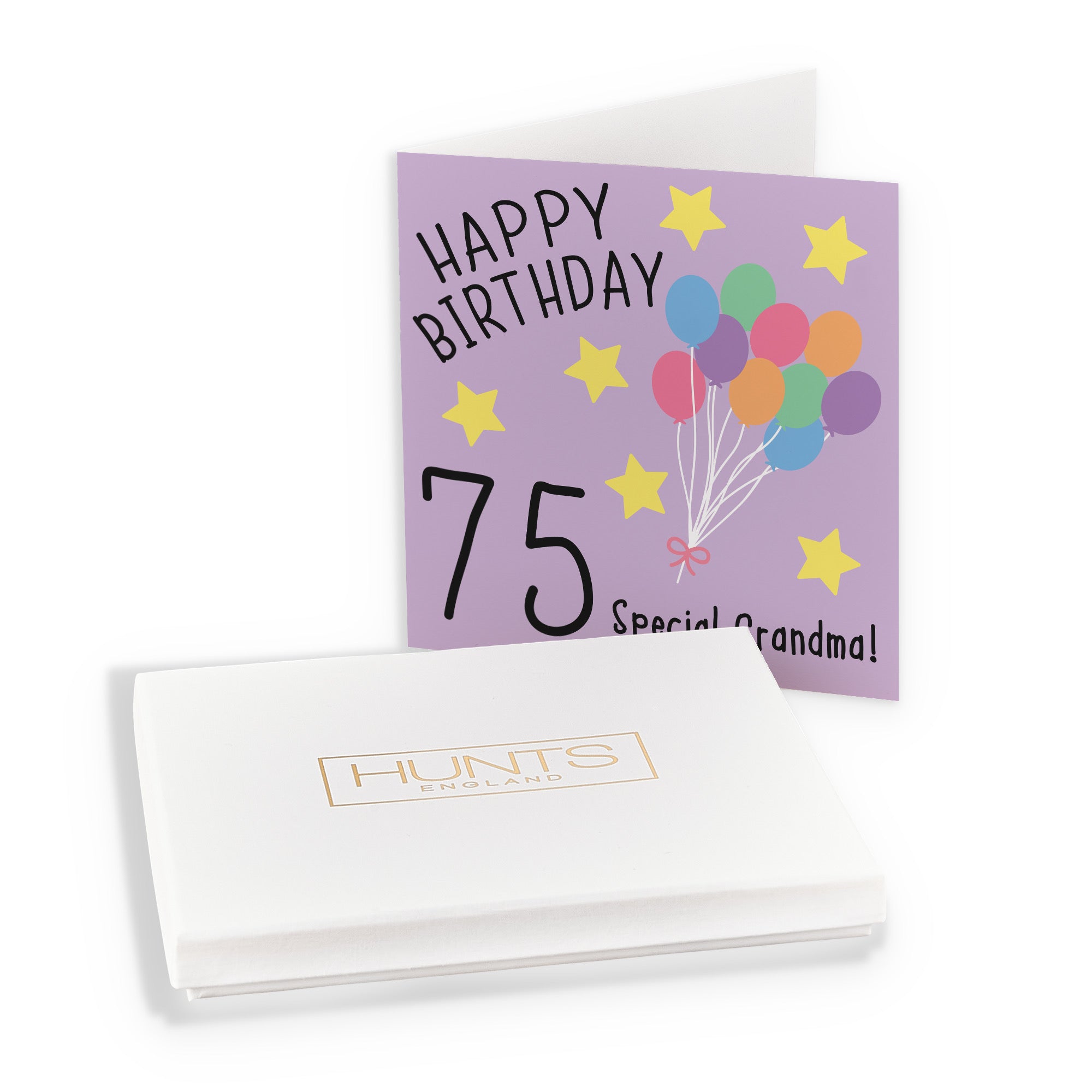 Boxed 75th Grandma Birthday Card Original - Default Title (B0D58KS41F)