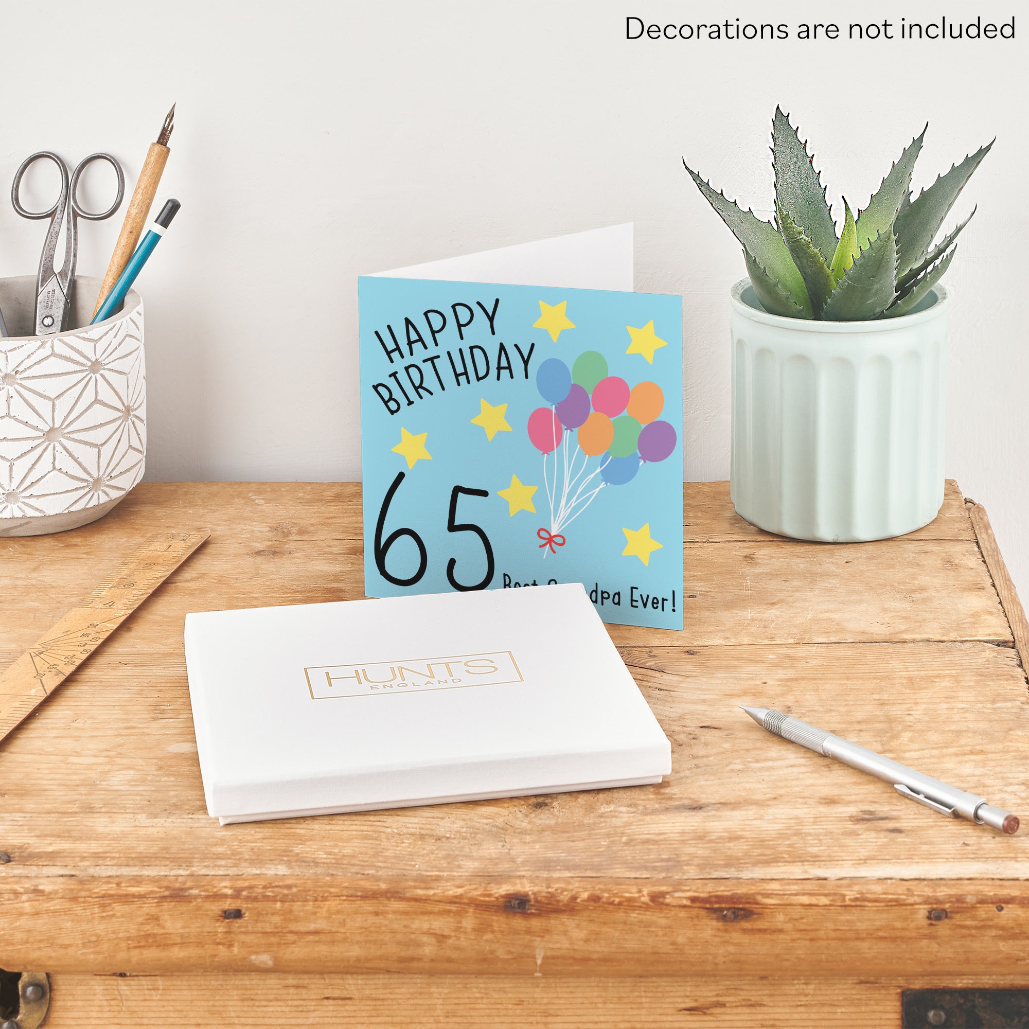 Boxed 65th Grandpa Birthday Card Original - Default Title (B0D58KXYKX)