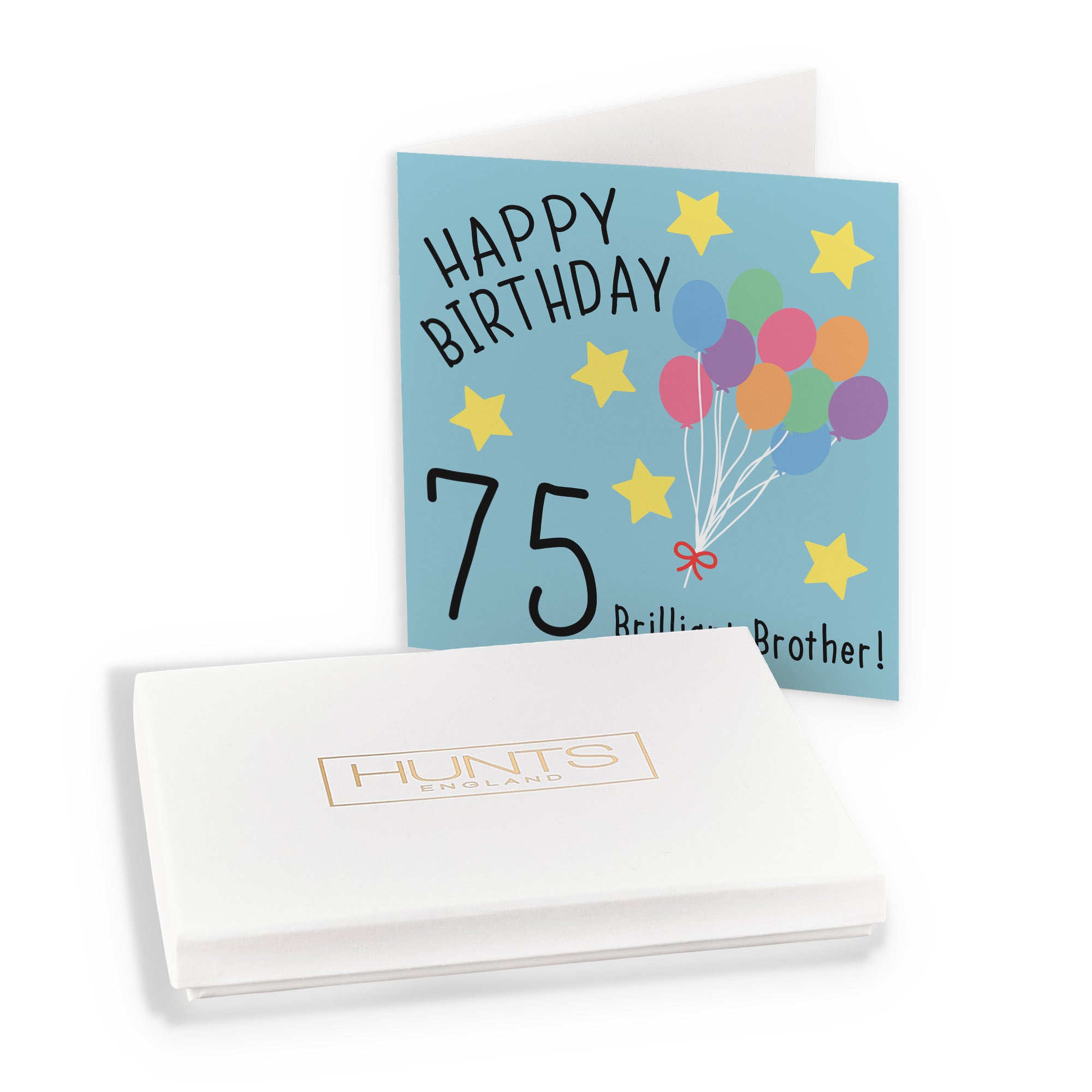 Boxed 75th Brother Birthday Card Original - Default Title (B0D58L7VGN)