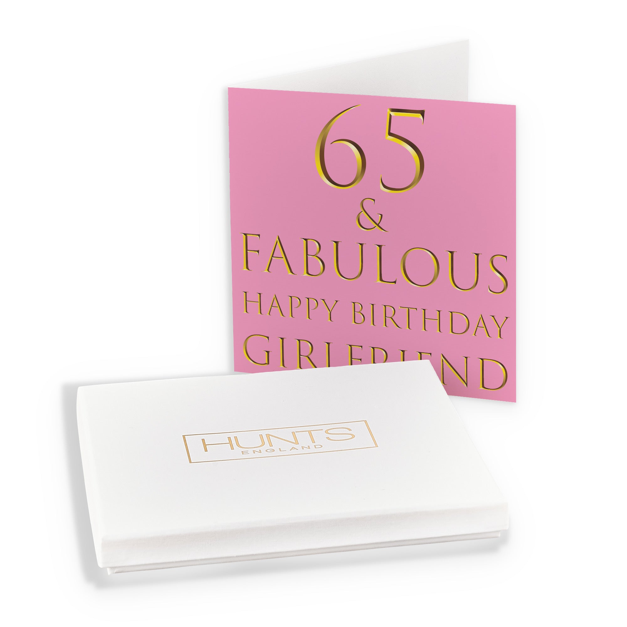 Boxed 65th Girlfriend Birthday Card Fabulous - Default Title (B0D58LD39T)