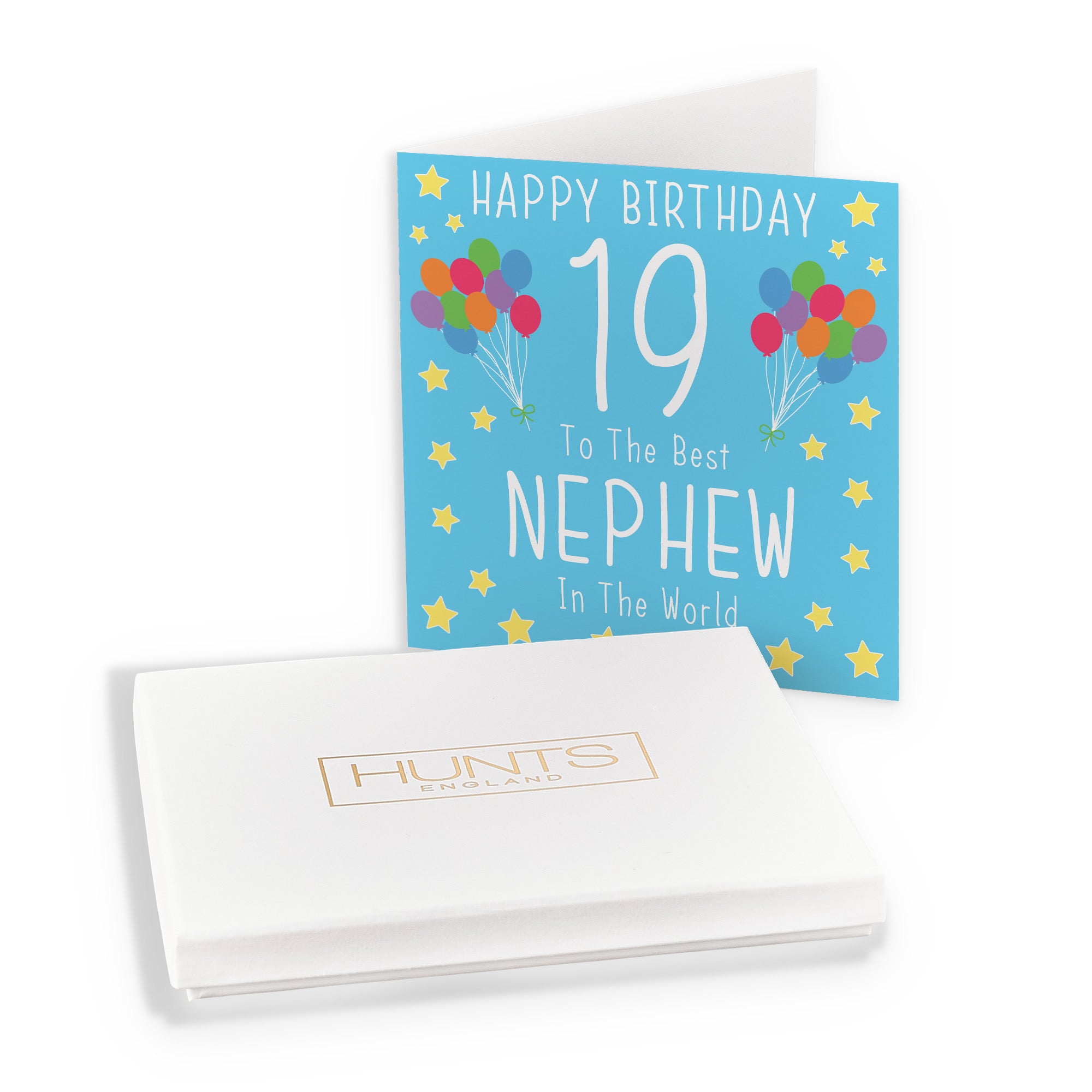 Boxed 19th Nephew Birthday Card Iconic - Default Title (B0D58LGY4R)