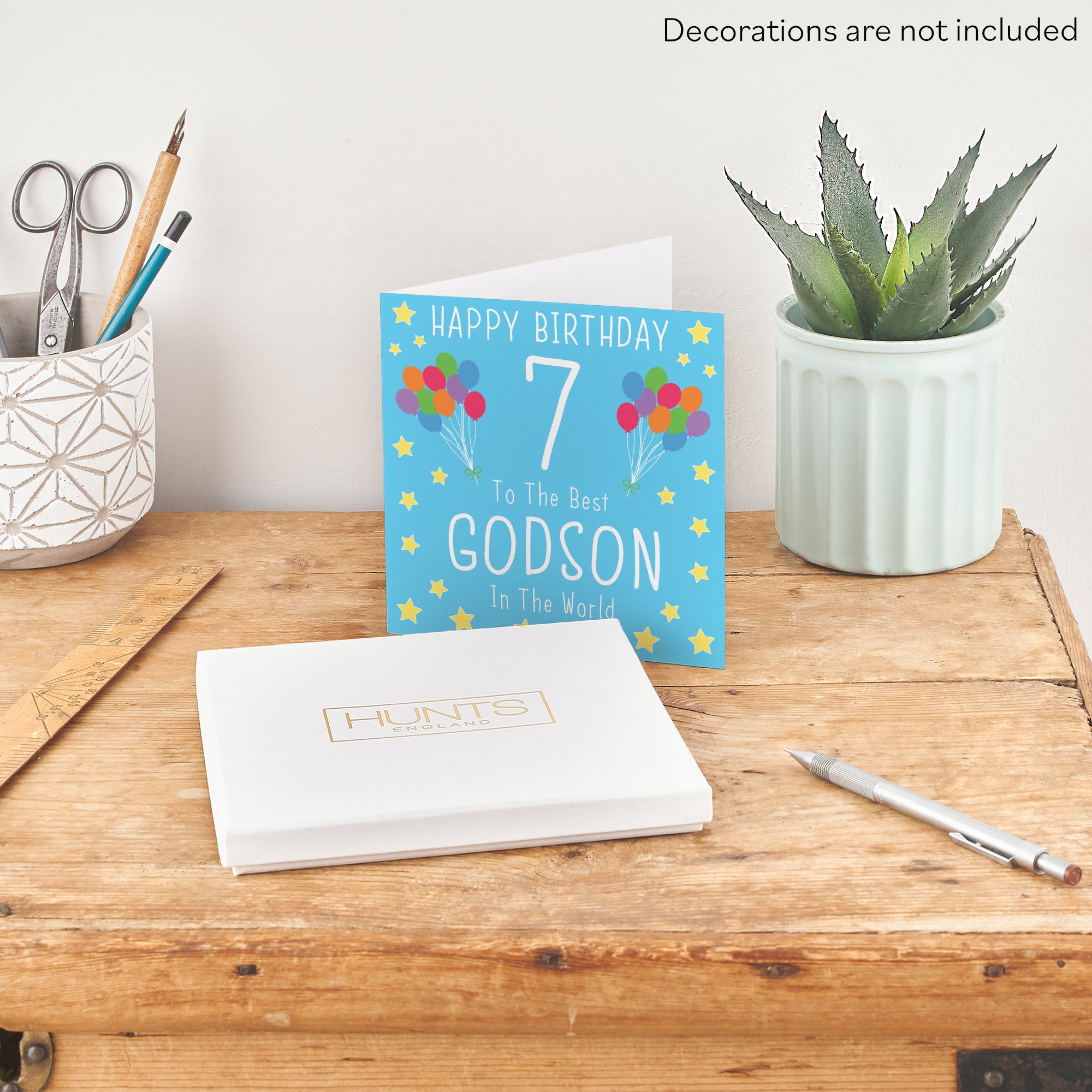 Boxed 7th Godson Birthday Card Iconic - Default Title (B0D58LQ18J)