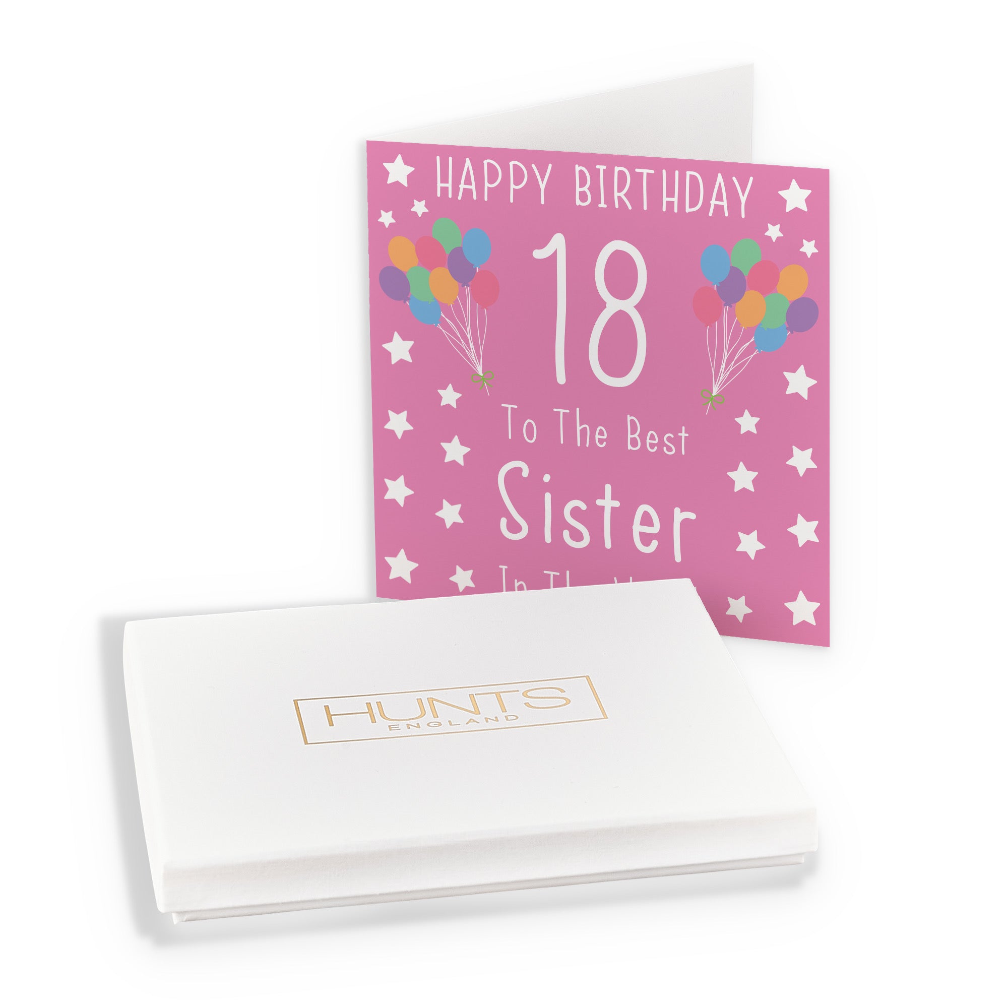 Boxed 18th Sister Birthday Card Iconic - Default Title (B0D58LRS97)