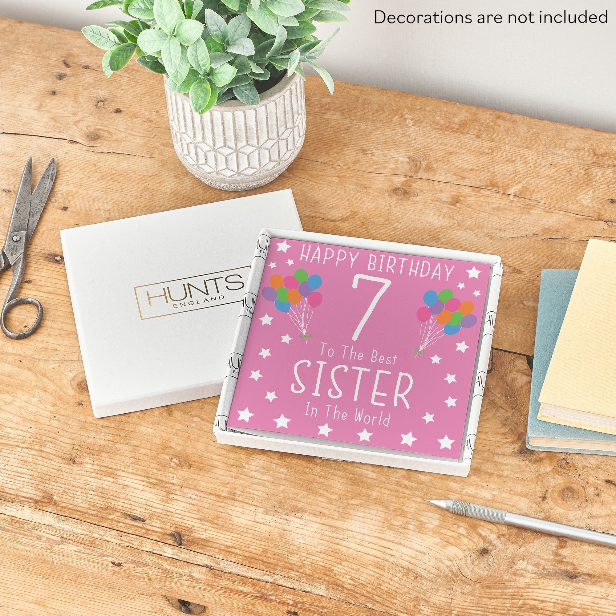 Boxed 7th Sister Birthday Card Iconic - Default Title (B0D58LRXPP)