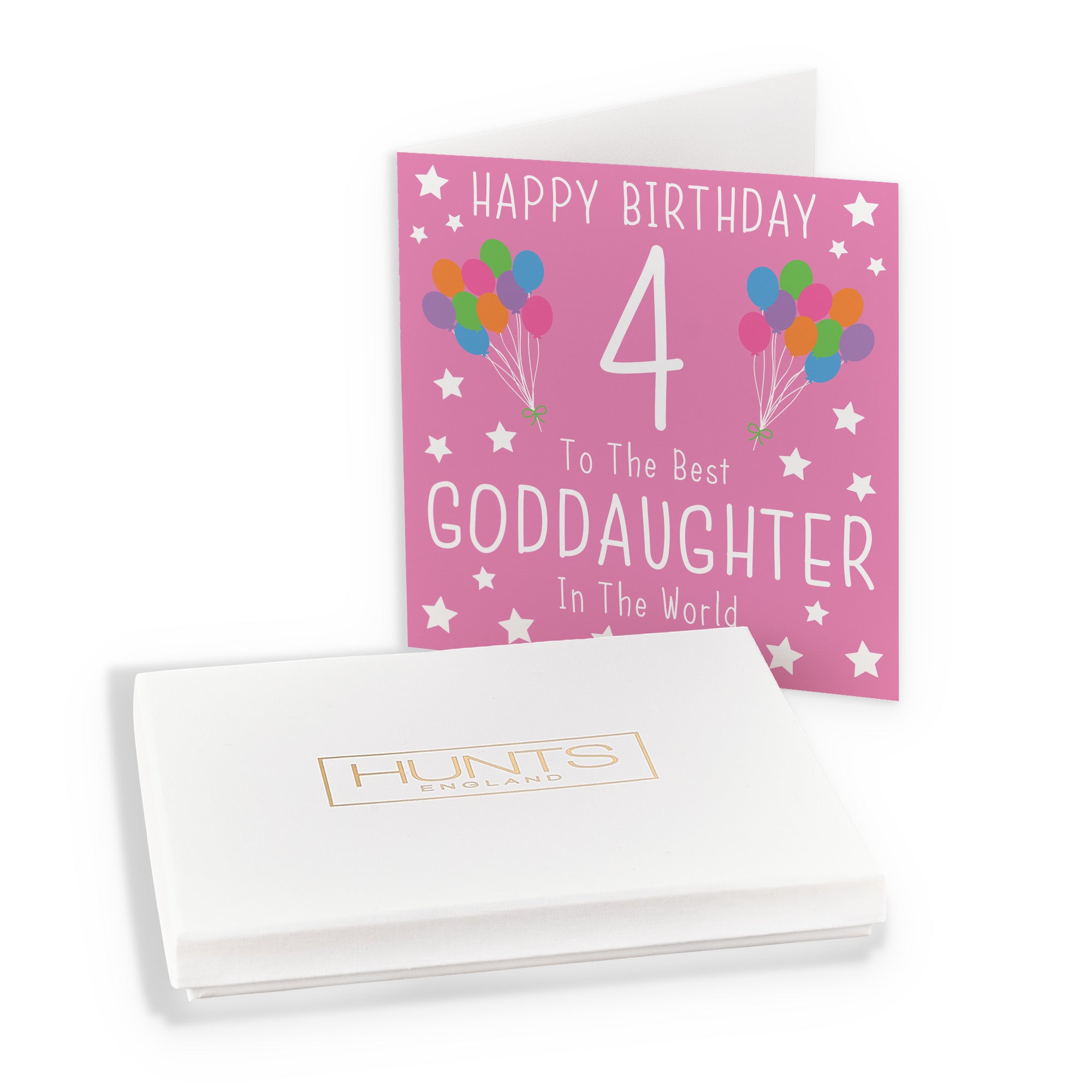 Boxed 4th Goddaughter Birthday Card Iconic - Default Title (B0D58LSRNX)