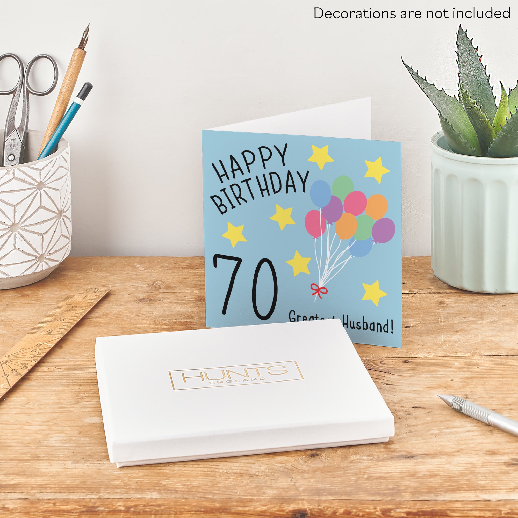 Boxed 70th Husband Birthday Card Original - Default Title (B0D58LTZKZ)