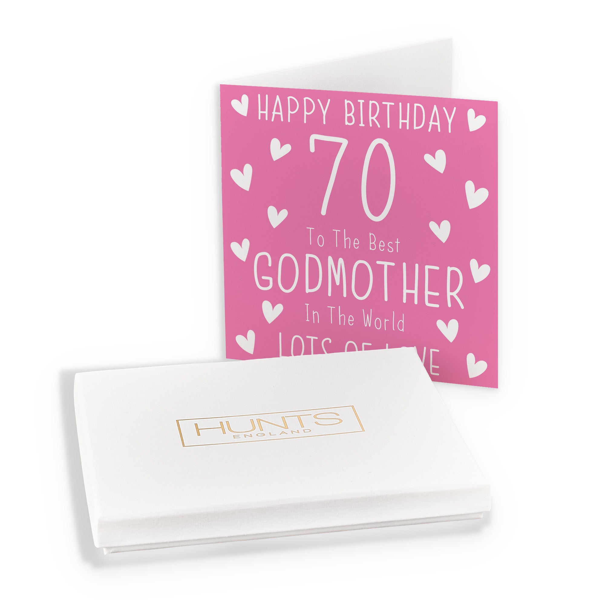 Boxed 70th Godmother Birthday Card Iconic - Default Title (B0D58LZNJC)