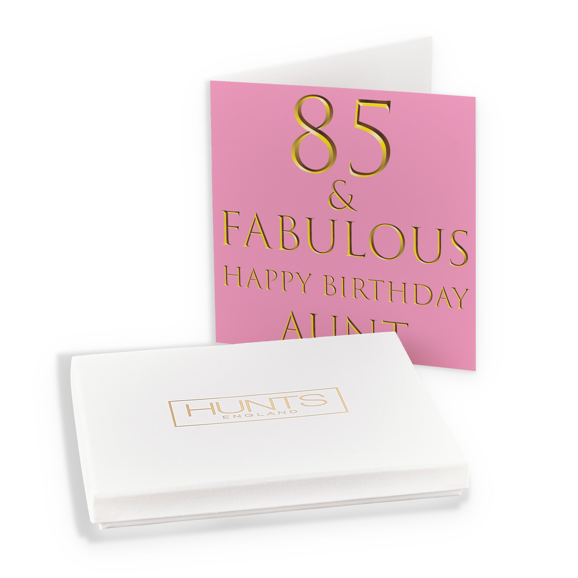 Boxed 85th Aunt Birthday Card Fabulous - Default Title (B0D58P99BZ)