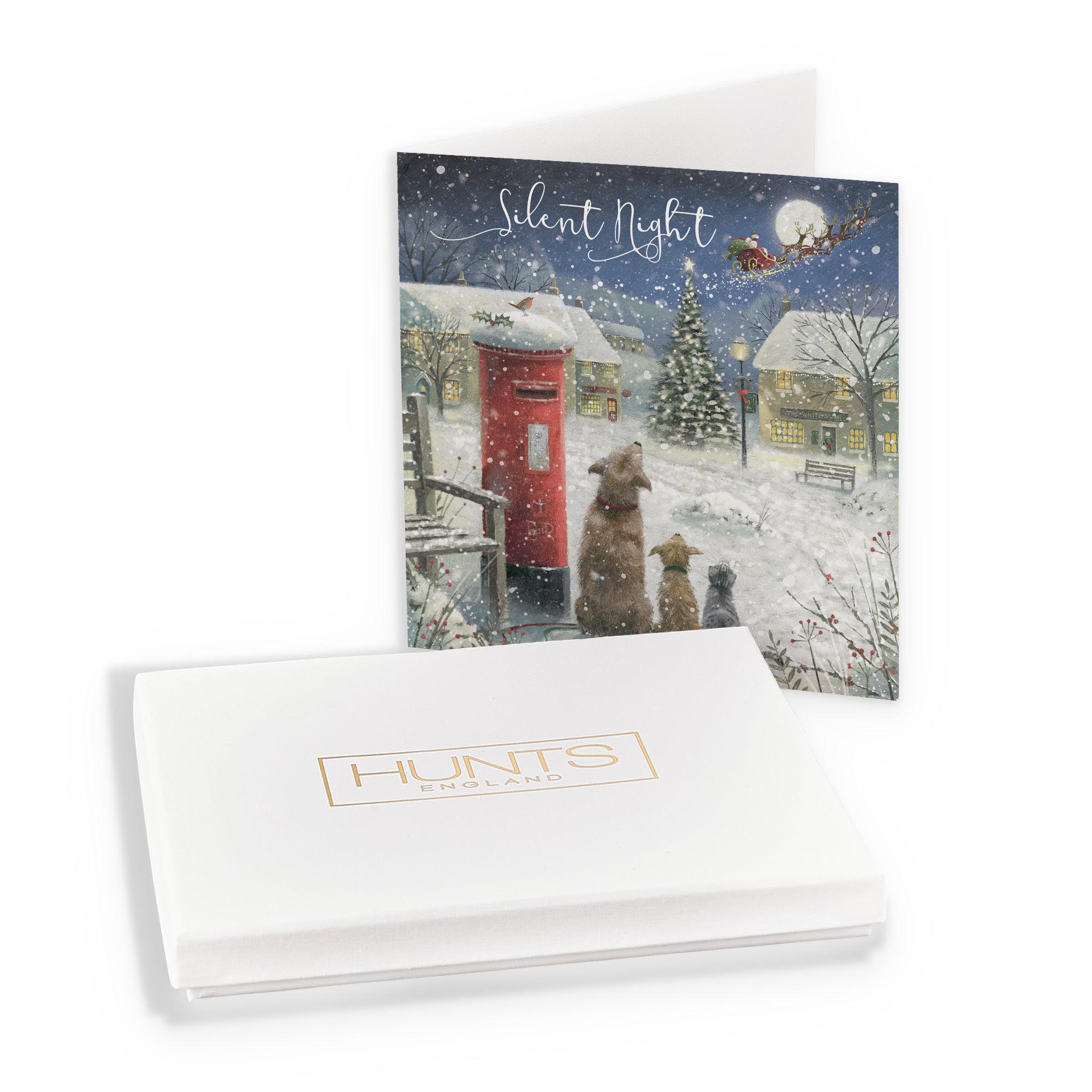 Boxed Christian Religious Christmas Card Silent Night 'Magical Christmas' - Default Title (B0D5R9YSFL)