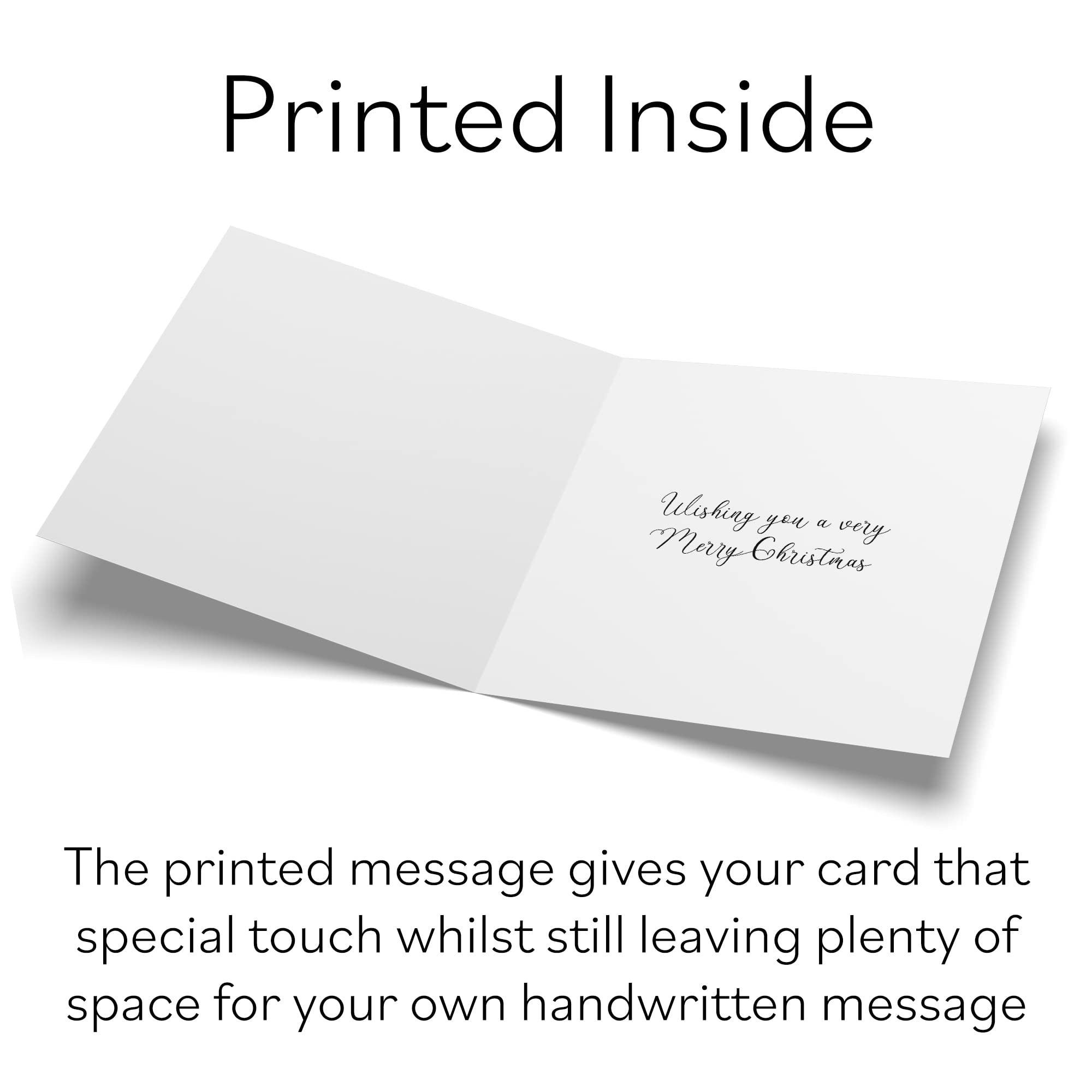 Boxed Friend Christmas Card 'Christmas Eve' Milo's Gallery - Default Title (B0D5RDLNLX)