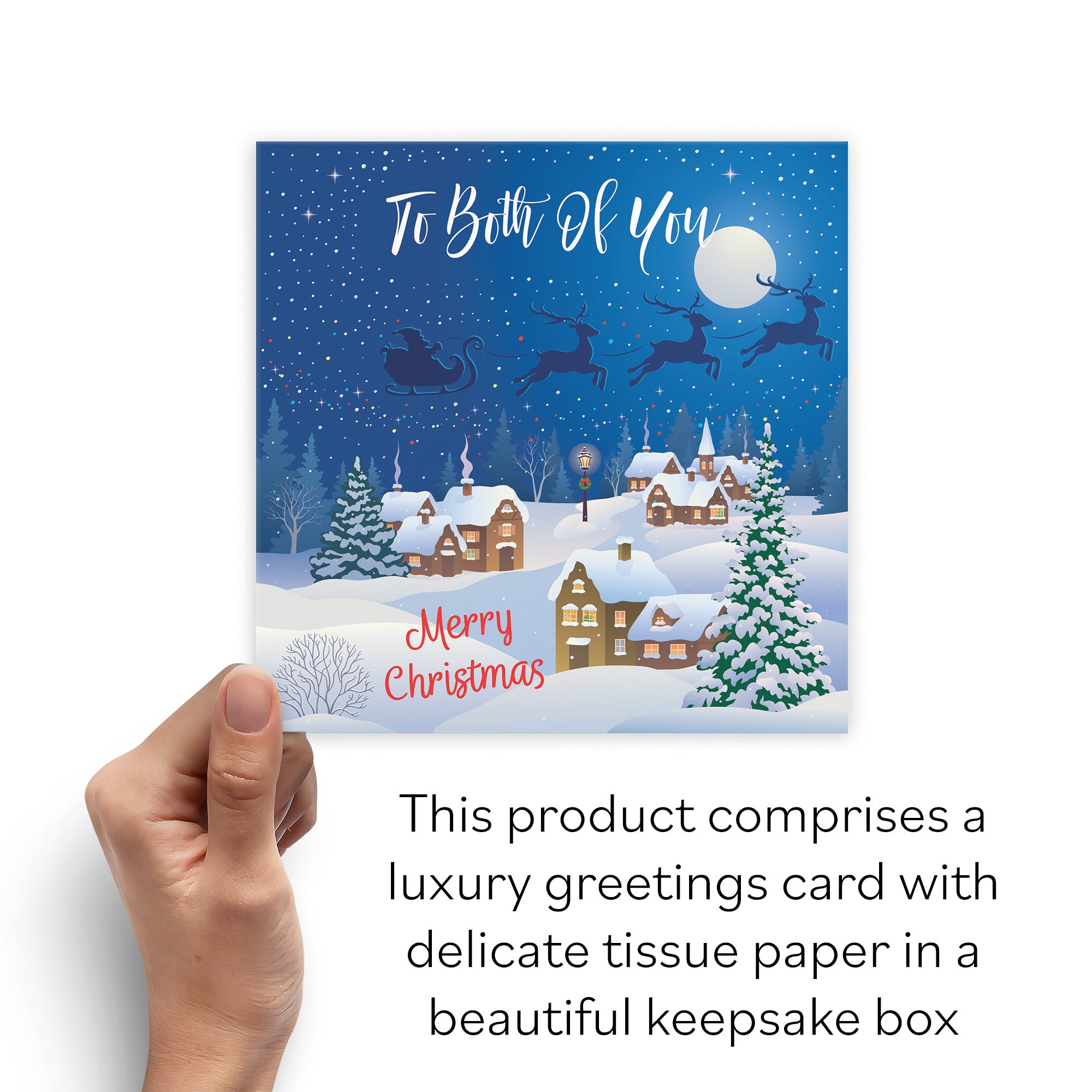 Boxed Both Of You Winter Wonderland Christmas Card - Default Title (B0D5RKSC6Q)