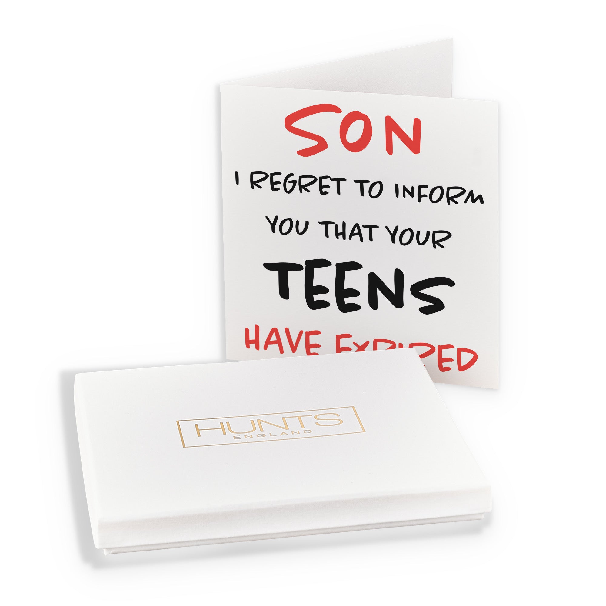 Boxed 20th Son Humorous Birthday Card Retro - Default Title (B0D5RM7VY1)