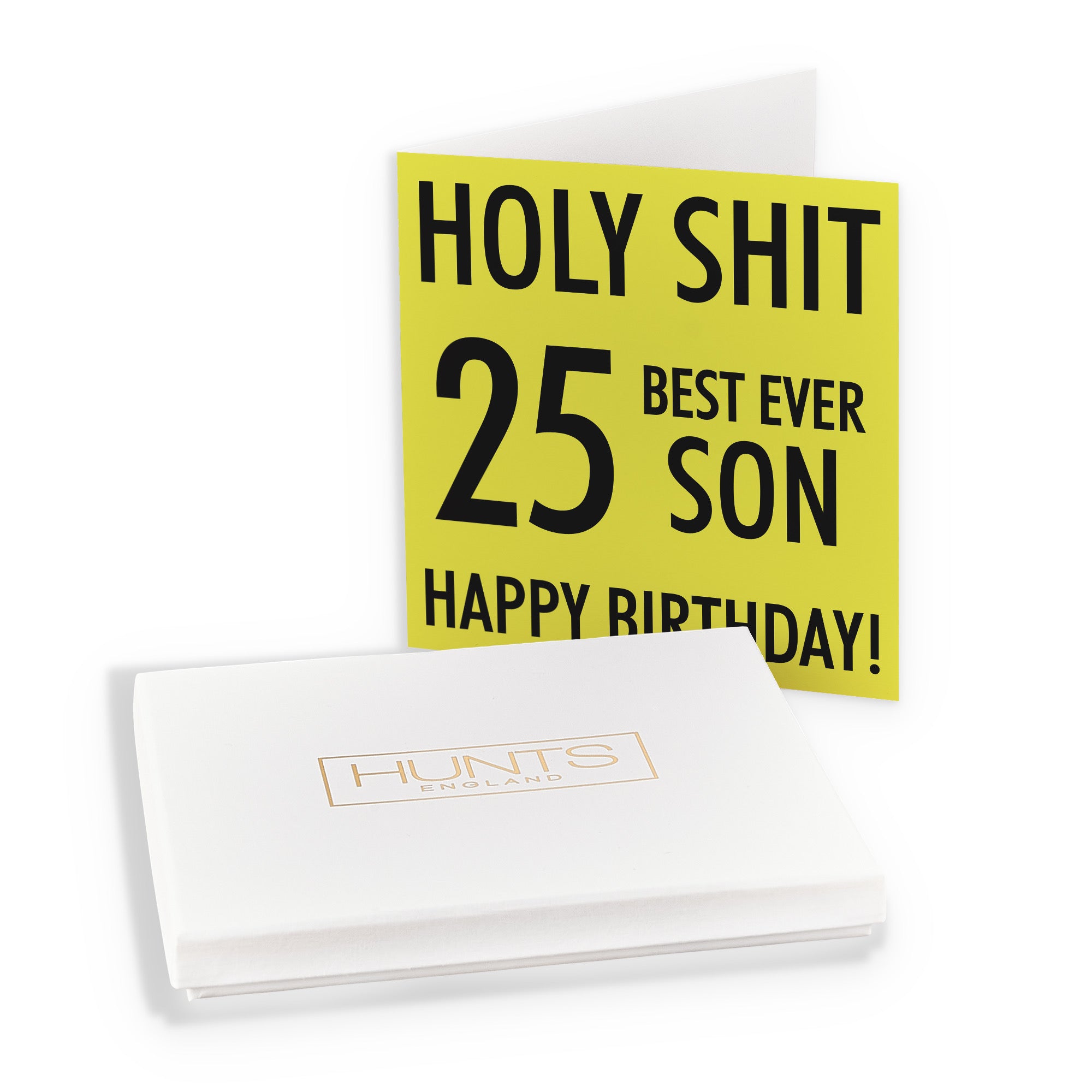 Boxed 25th Son Birthday Card Holy Shit - Default Title (B0D5RMSRHL)