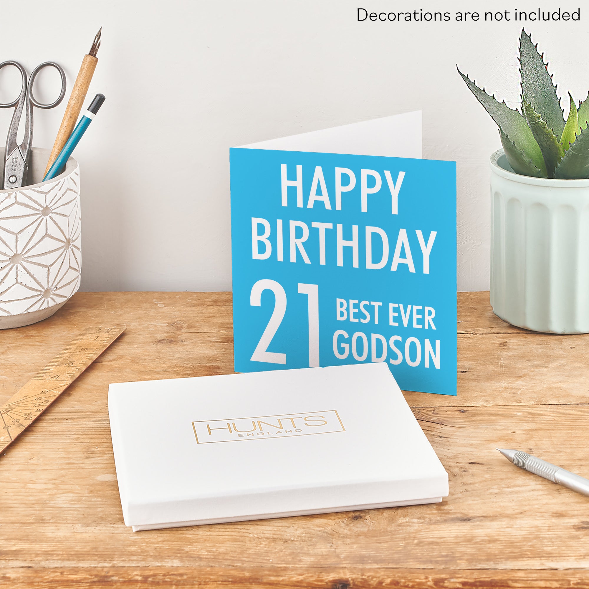 Boxed 21st Godson Birthday Card Urban Colour - Default Title (B0D5RMT6V8)