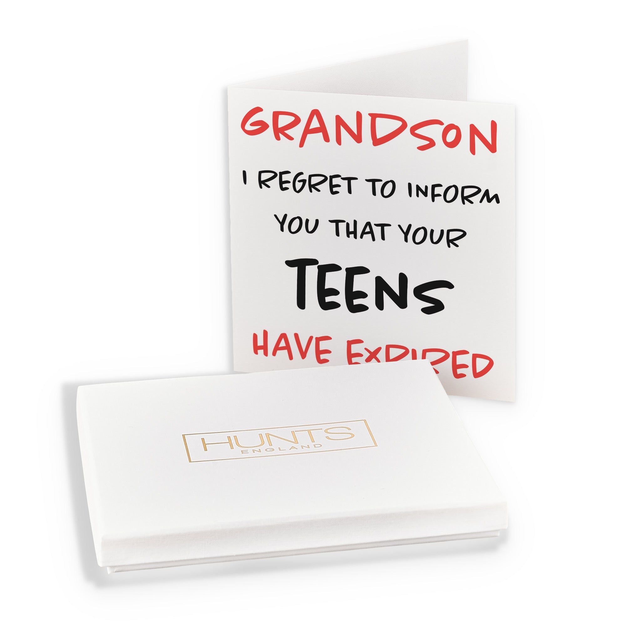 Boxed 20th Grandson Birthday Card Retro - Default Title (B0D5RMXKQK)