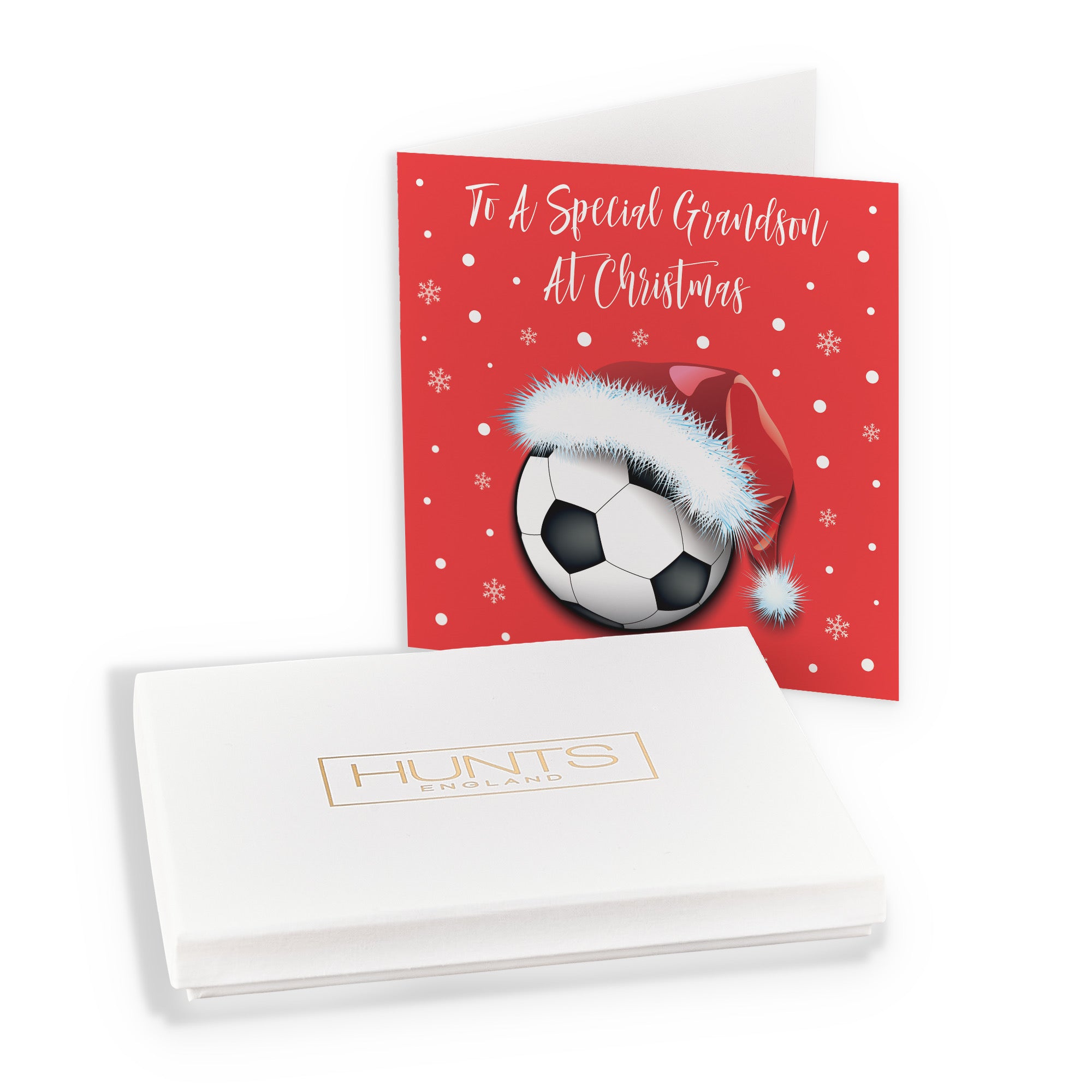 Boxed Grandson Football Christmas Card - Default Title (B0D5RN4NTJ)