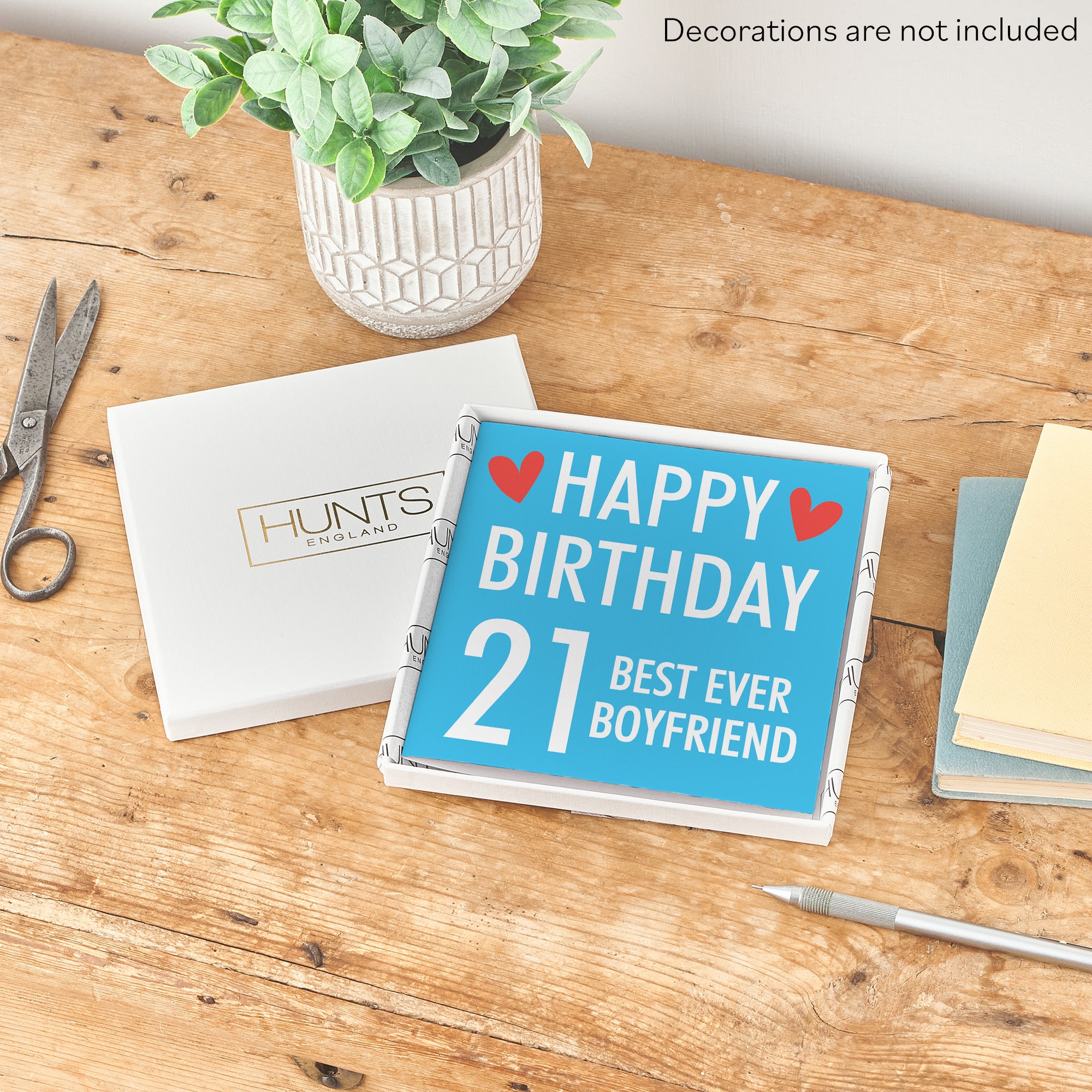 Boxed 21st Boyfriend Birthday Card Urban Colour - Default Title (B0D5RNCHF4)