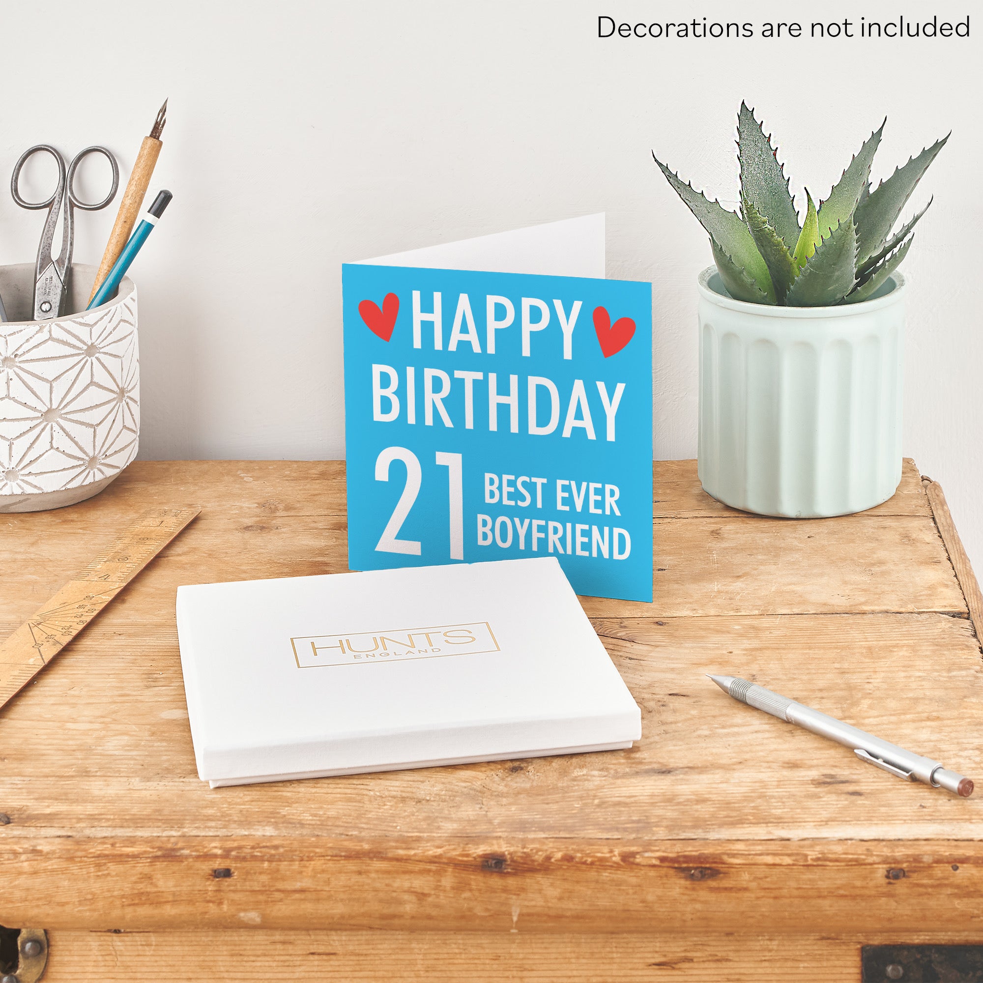 Boxed 21st Boyfriend Birthday Card Urban Colour - Default Title (B0D5RNCHF4)