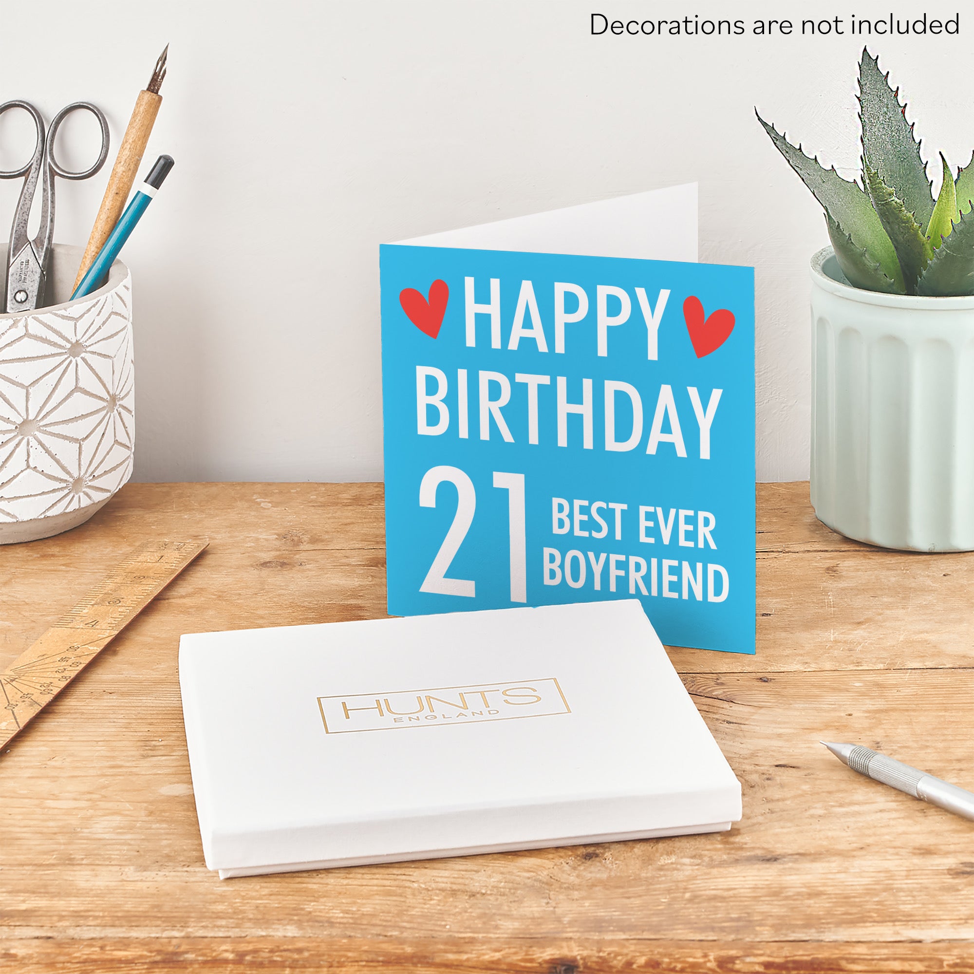 Boxed 21st Boyfriend Birthday Card Urban Colour - Default Title (B0D5RNCHF4)