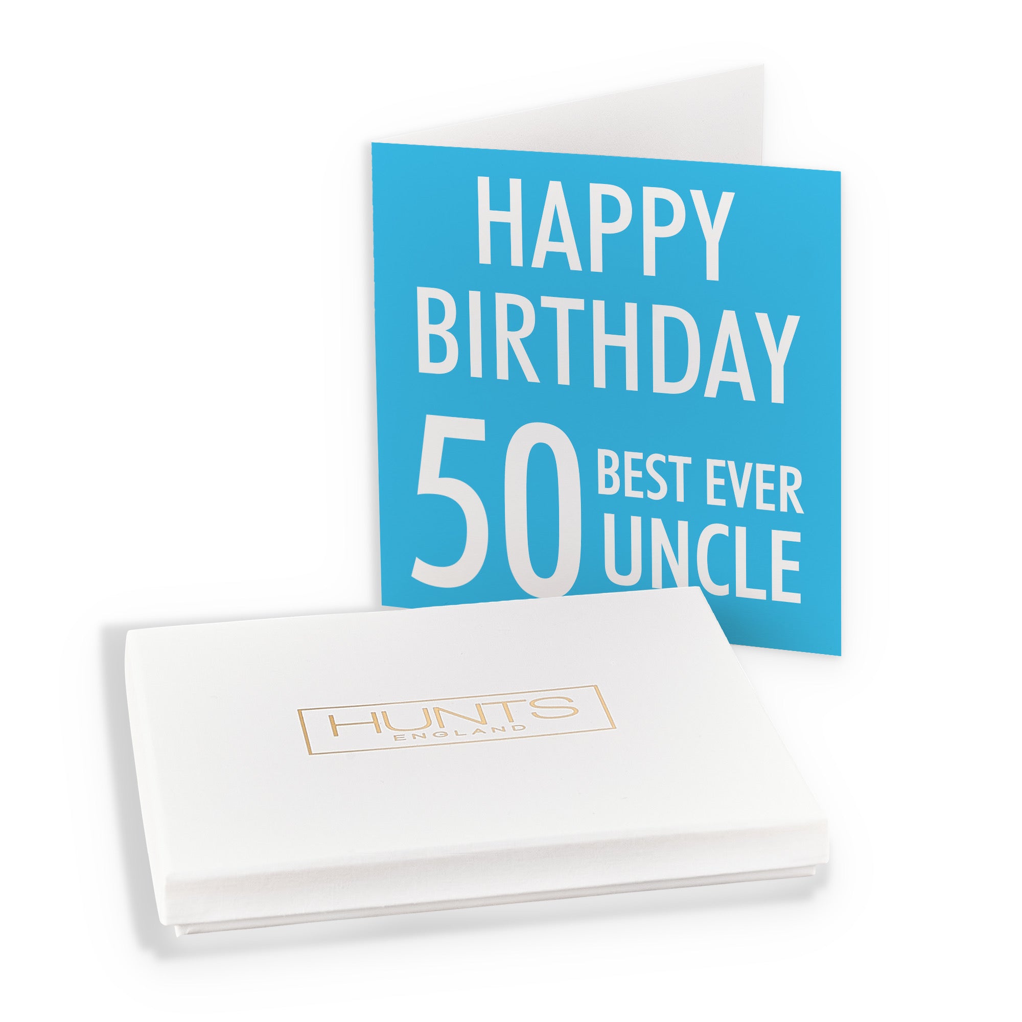 Boxed 50th Uncle Birthday Card Urban Colour - Default Title (B0D5RNCVFC)