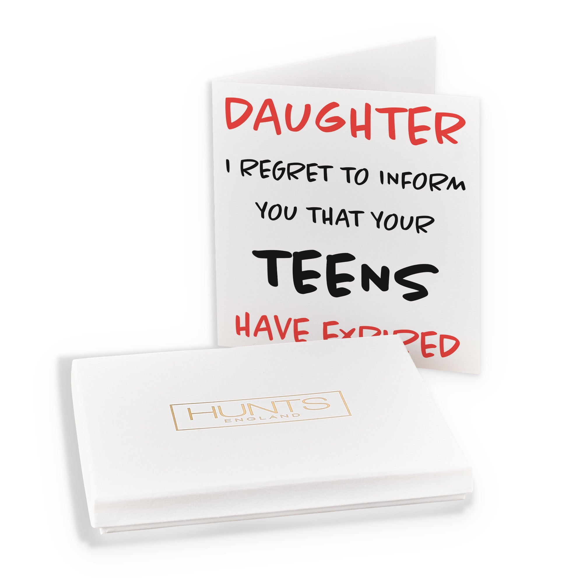 Boxed 20th Daughter Humorous Birthday Card Retro - Default Title (B0D5RNFMVG)