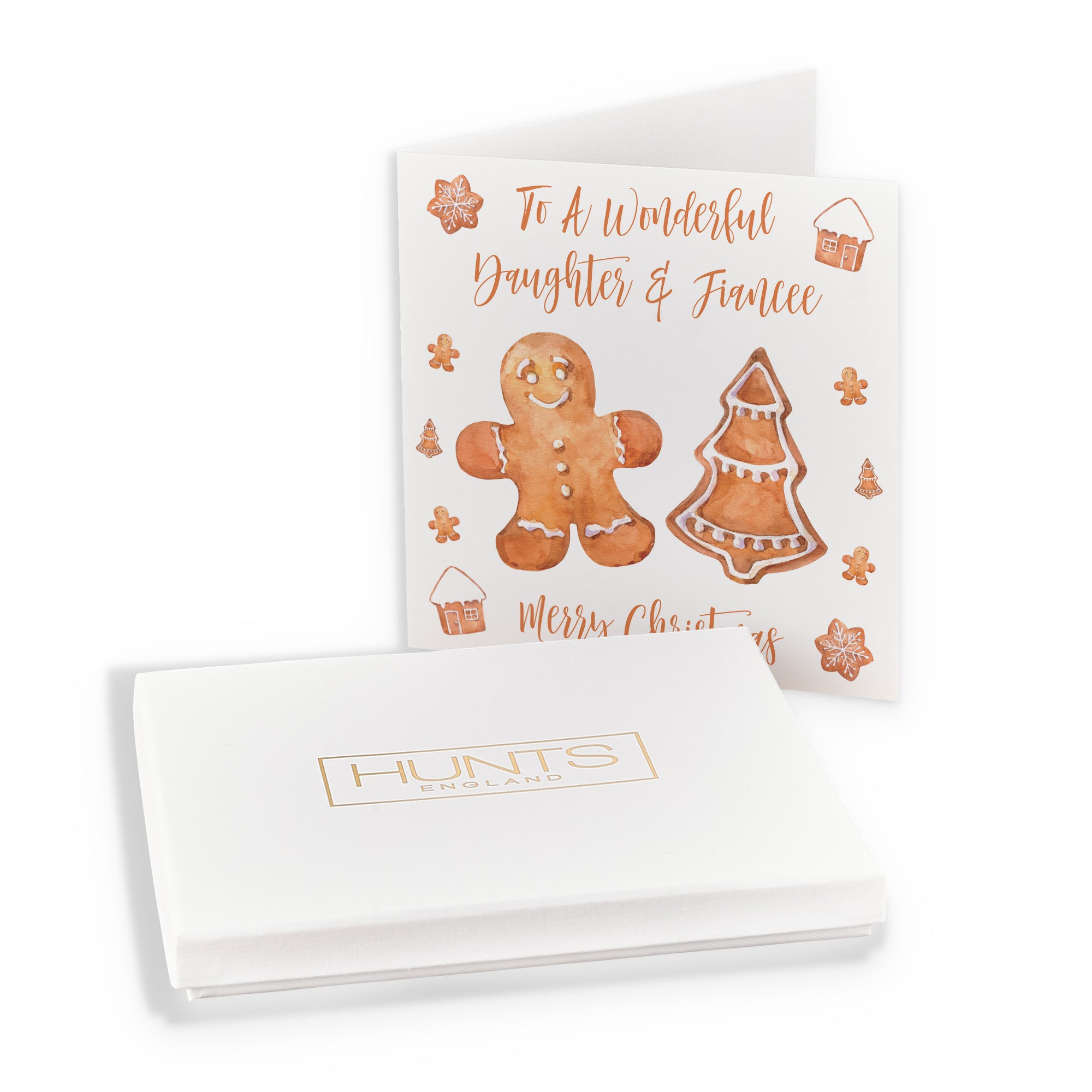 Boxed Daughter And Fiancee Gingerbread Christmas Card - Default Title (B0D5RNL2H8)