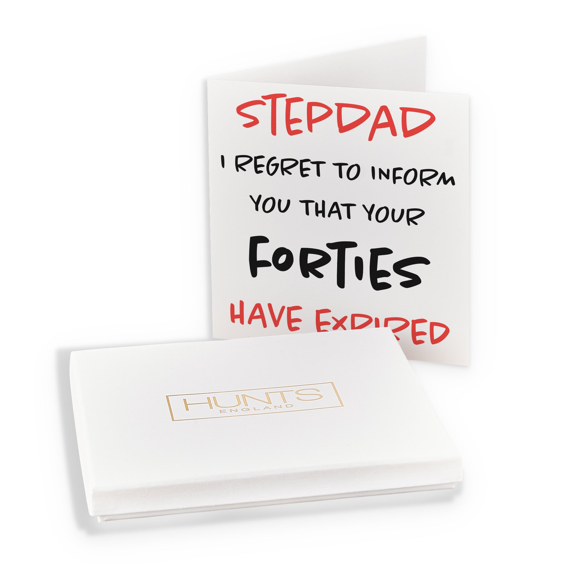 Boxed 50th Stepdad Birthday Card Retro - Default Title (B0D5RNL2ML)