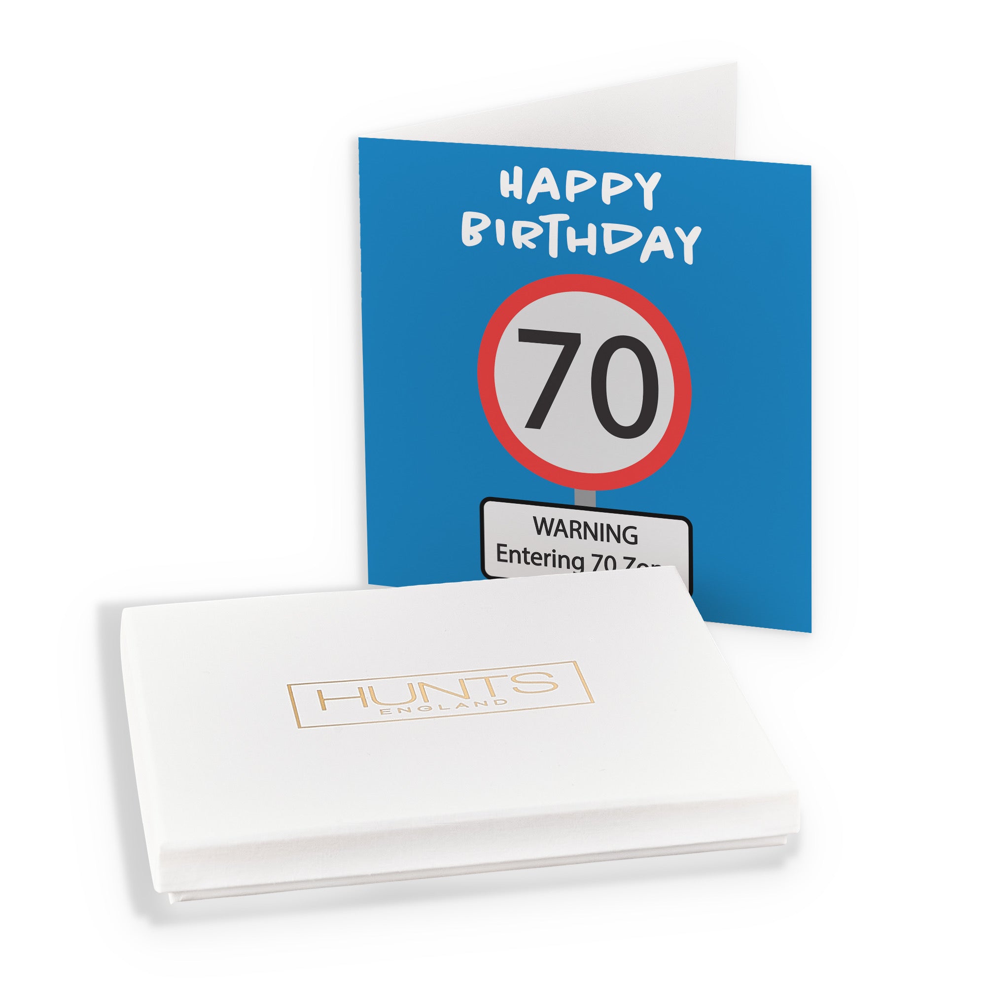 Boxed 70th Birthday Card Road Sign - Default Title (B0D5RNXF59)