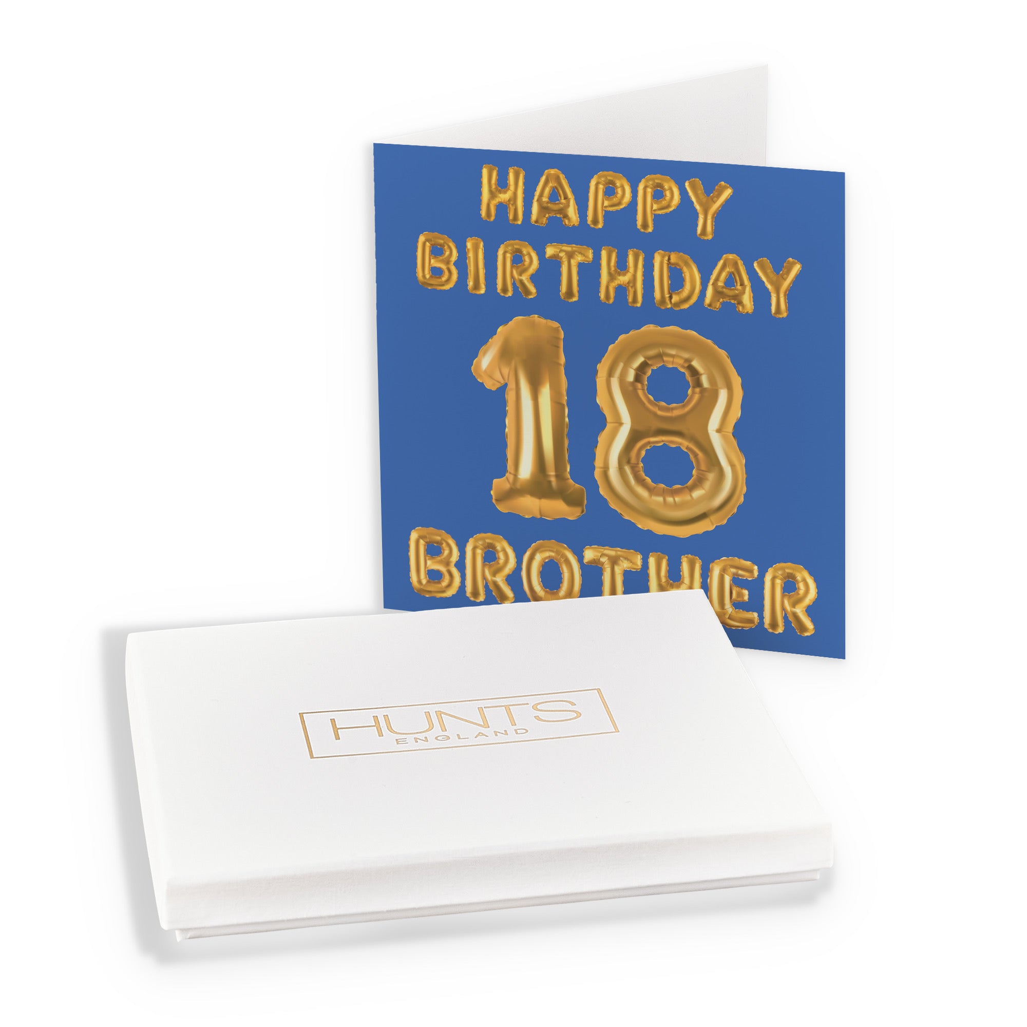 Boxed 18th Brother Birthday Card Balloon - Default Title (B0D5RNXWN8)