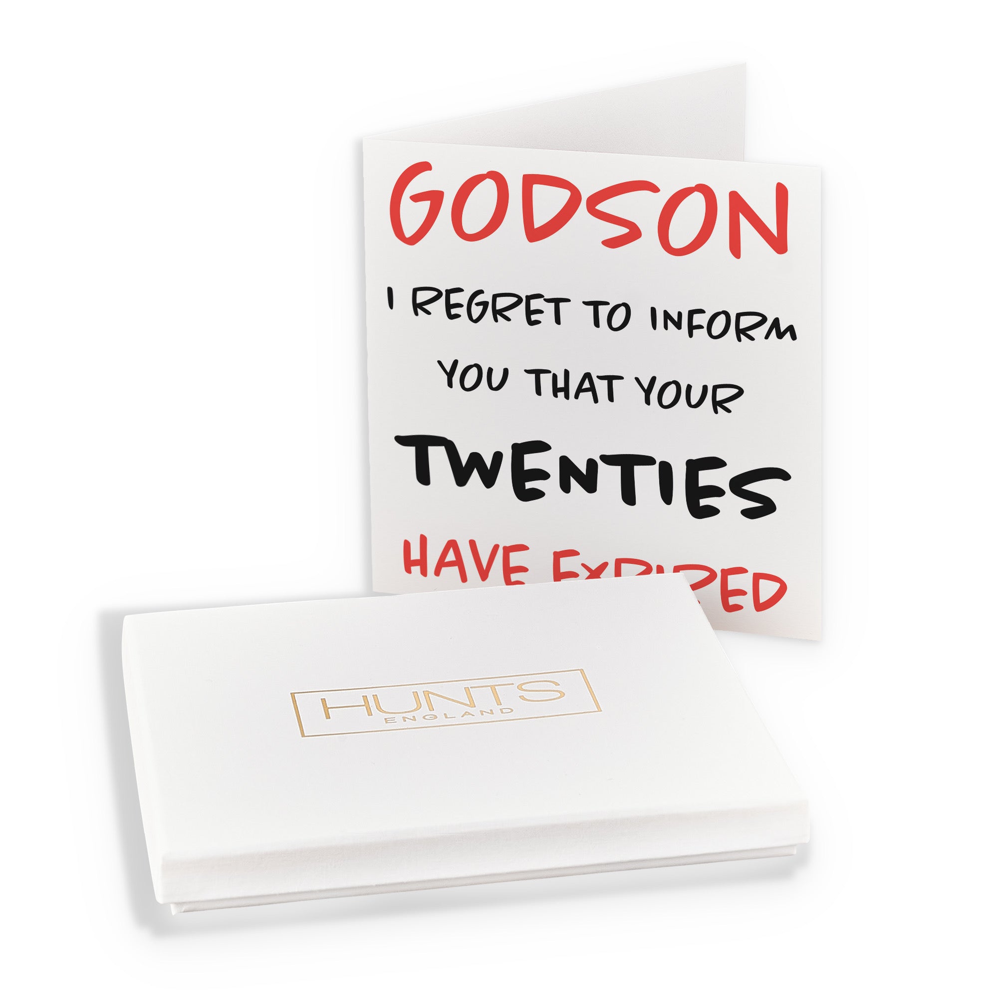 Boxed 30th Godson Humorous Birthday Card Retro - Default Title (B0D5RPKX82)