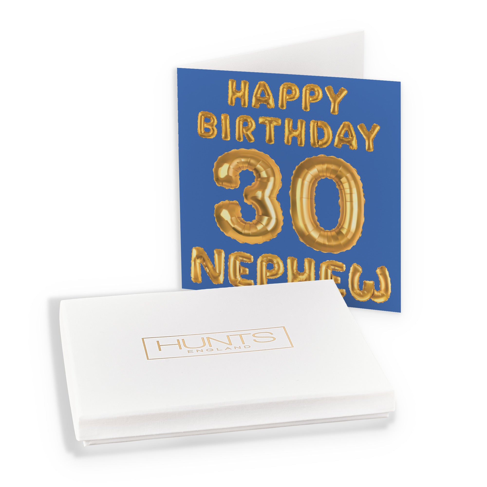 Boxed 30th Nephew Birthday Card Balloon - Default Title (B0D5RPLP4F)